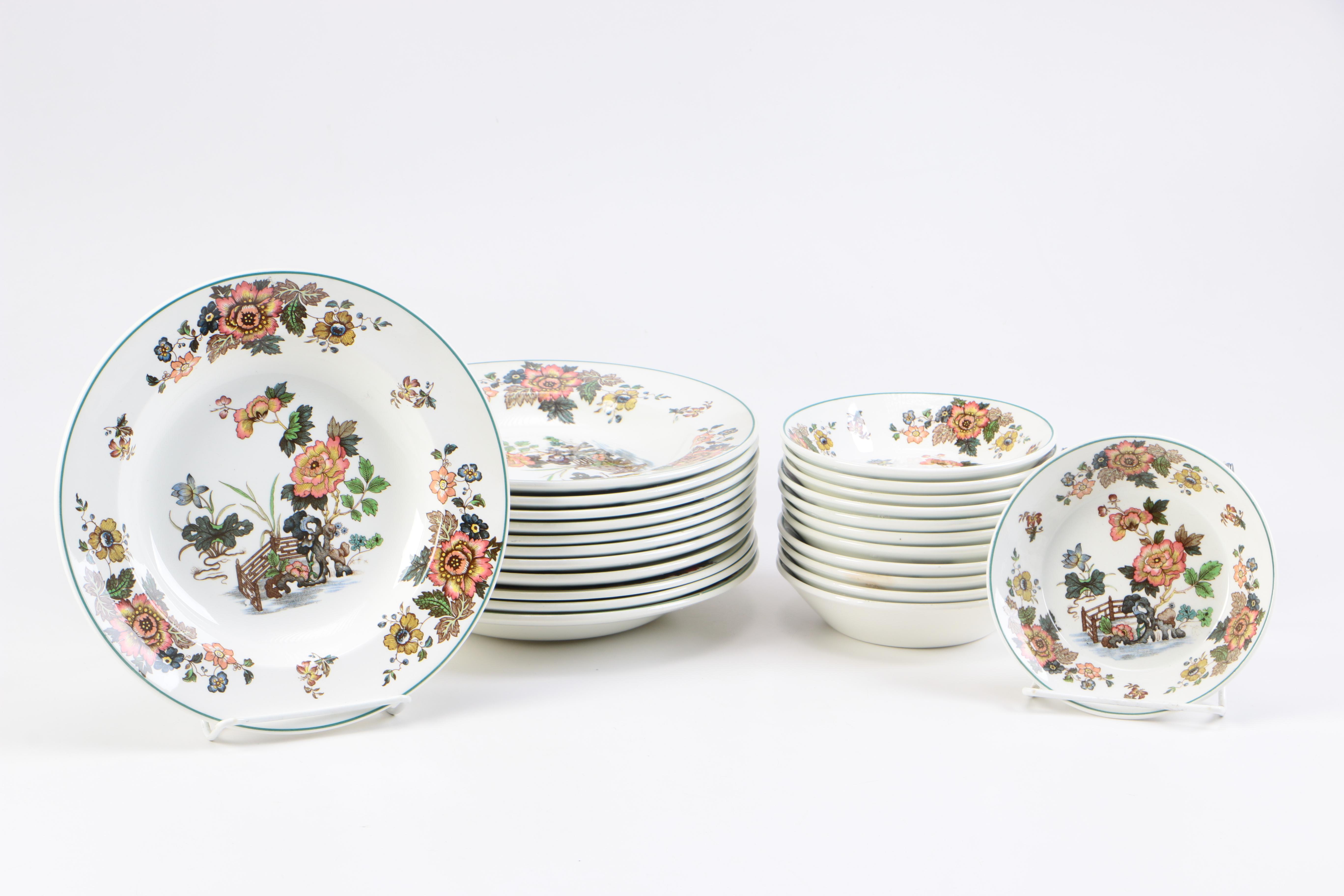 Wedgewood "Eastern Flowers" Tableware
