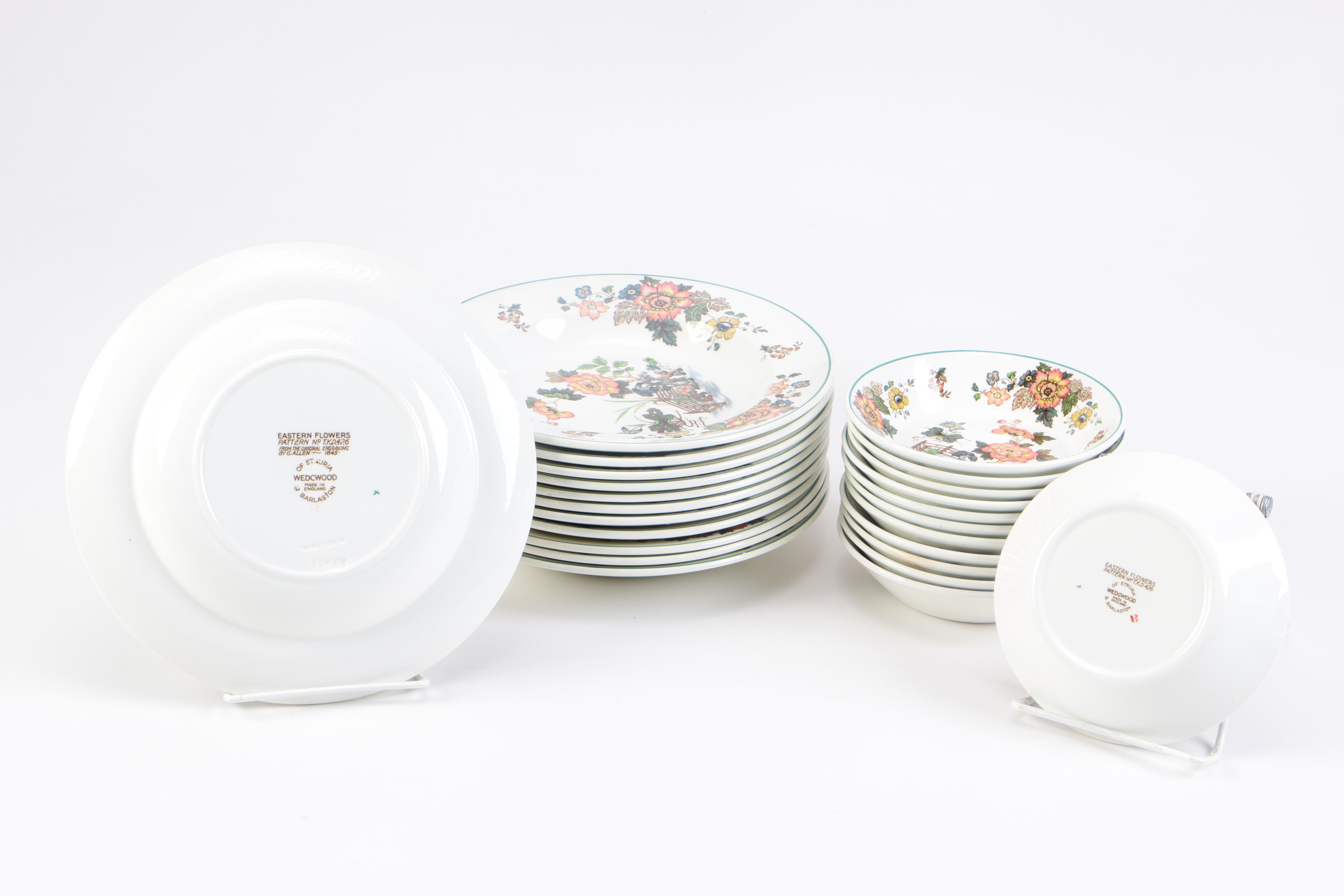Wedgewood "Eastern Flowers" Tableware