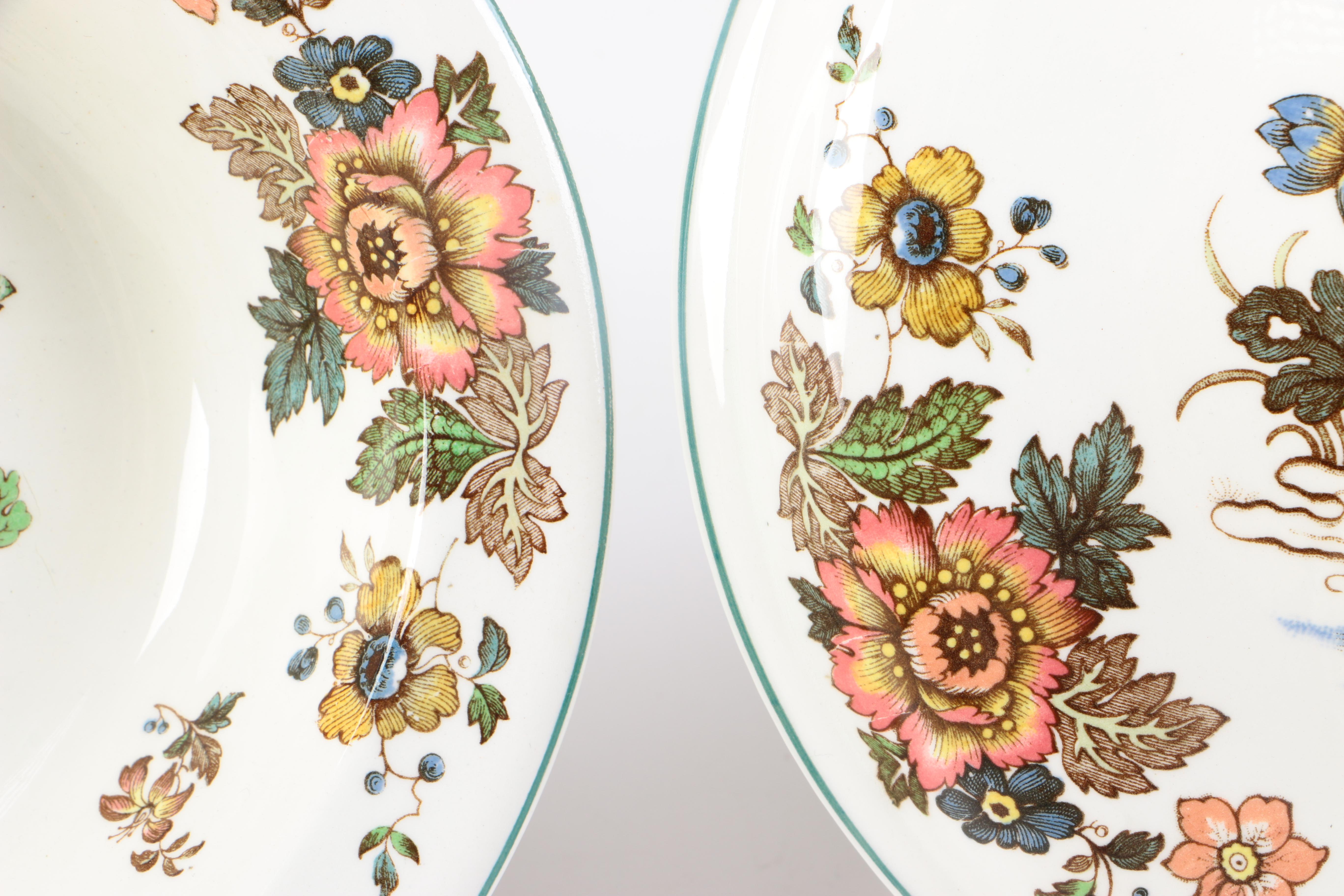 Wedgewood "Eastern Flowers" Tableware