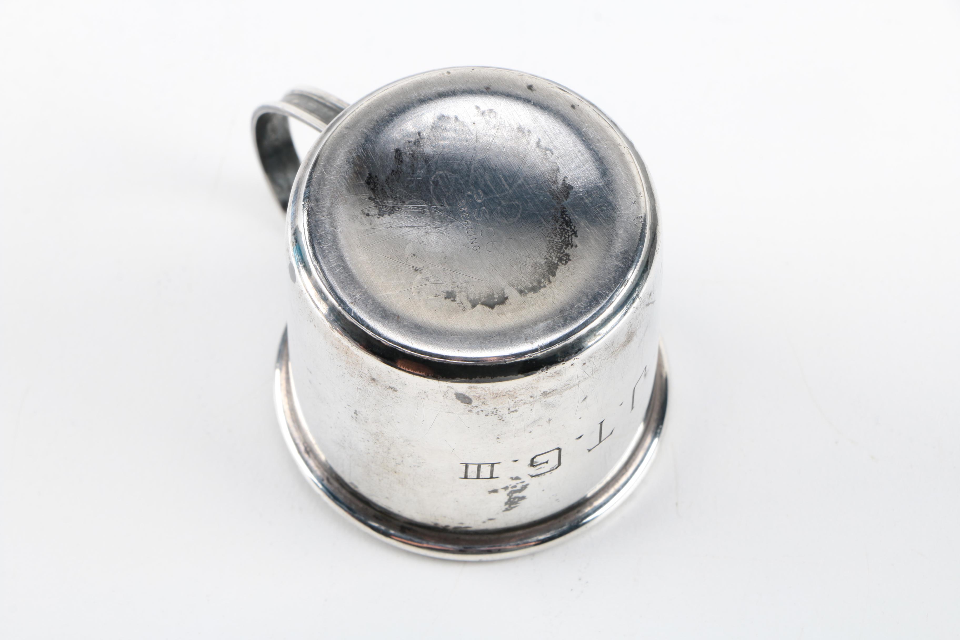 Sterling Silver Mugs Featuring Preisner Silver Co.