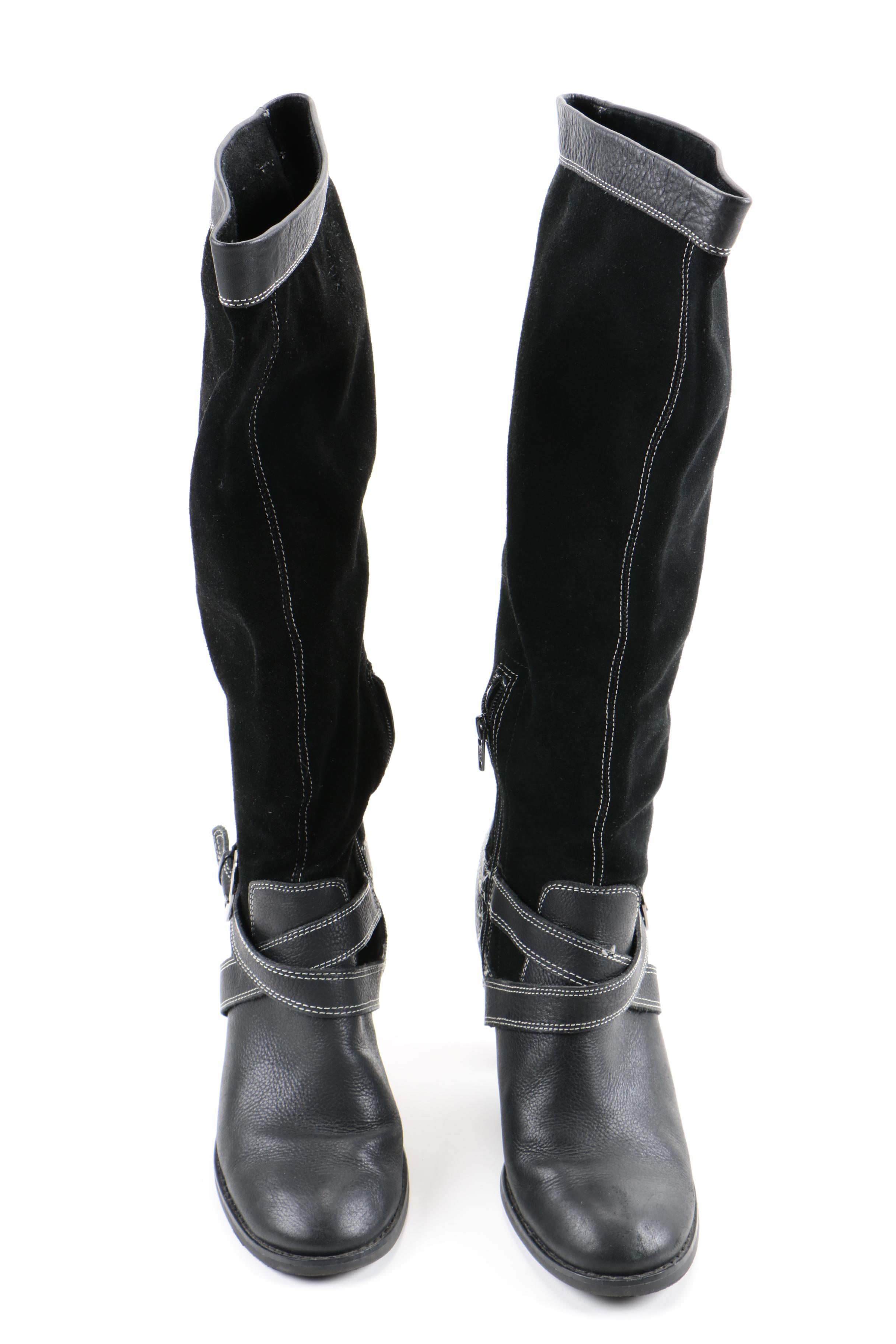 Relativity and Clarks Women's Suede and Leather Boots