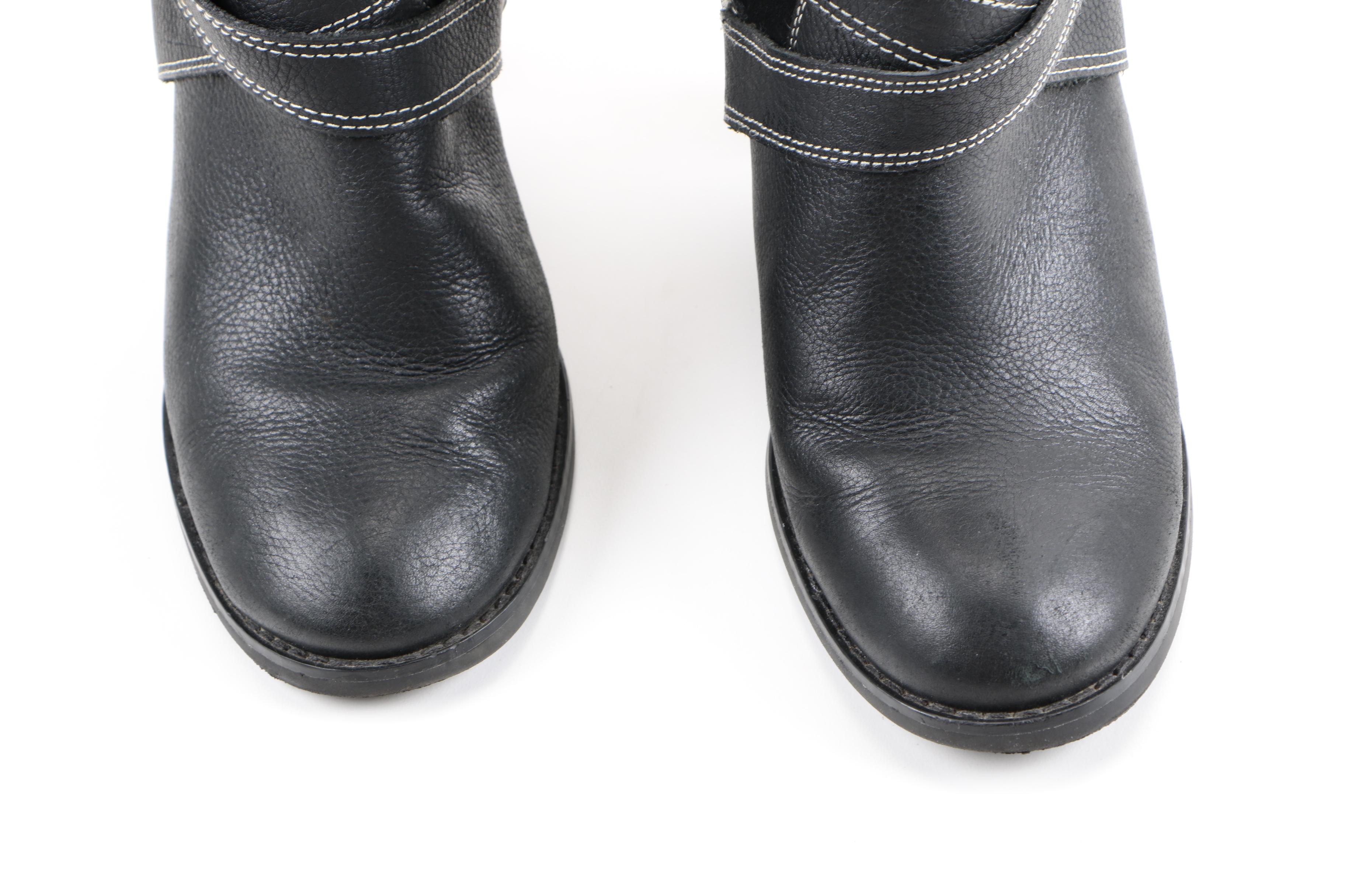 Relativity and Clarks Women's Suede and Leather Boots