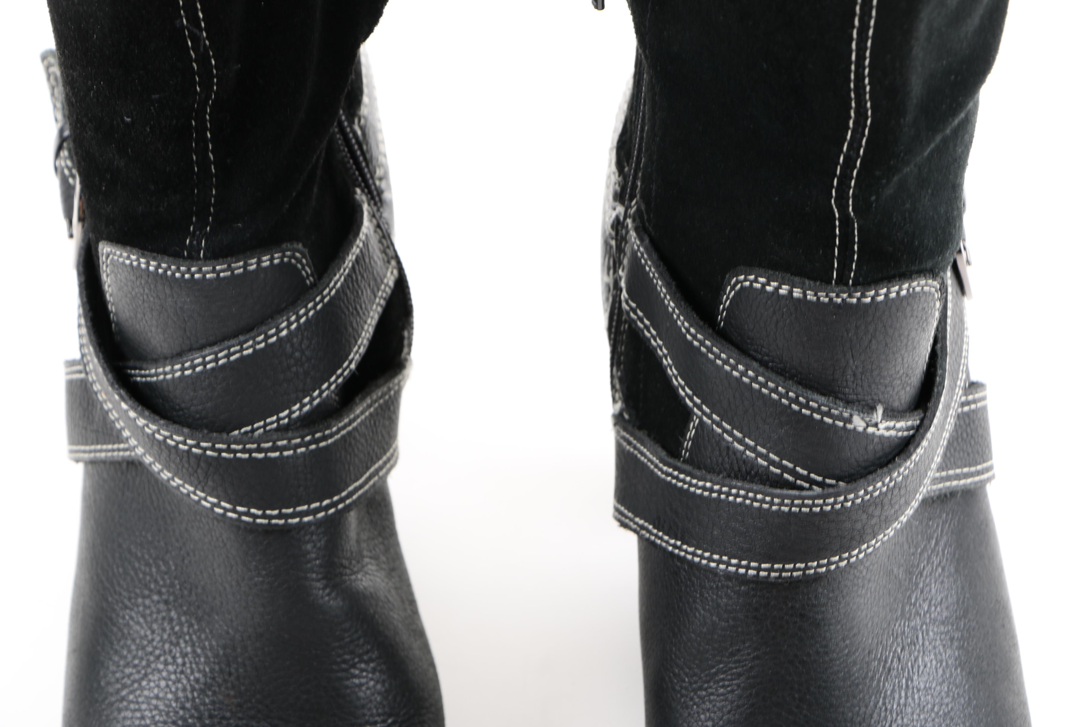 Relativity and Clarks Women's Suede and Leather Boots