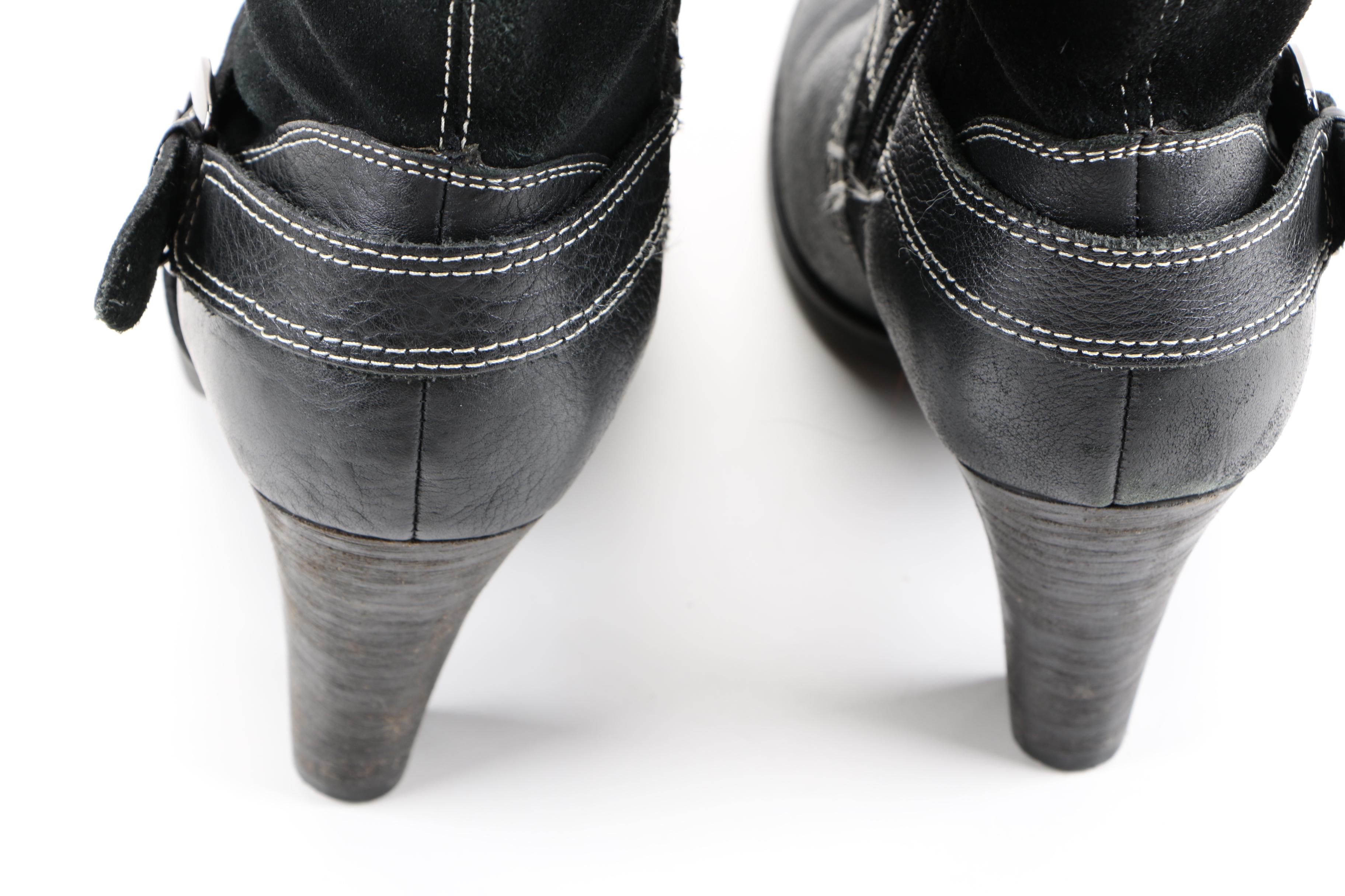 Relativity and Clarks Women's Suede and Leather Boots