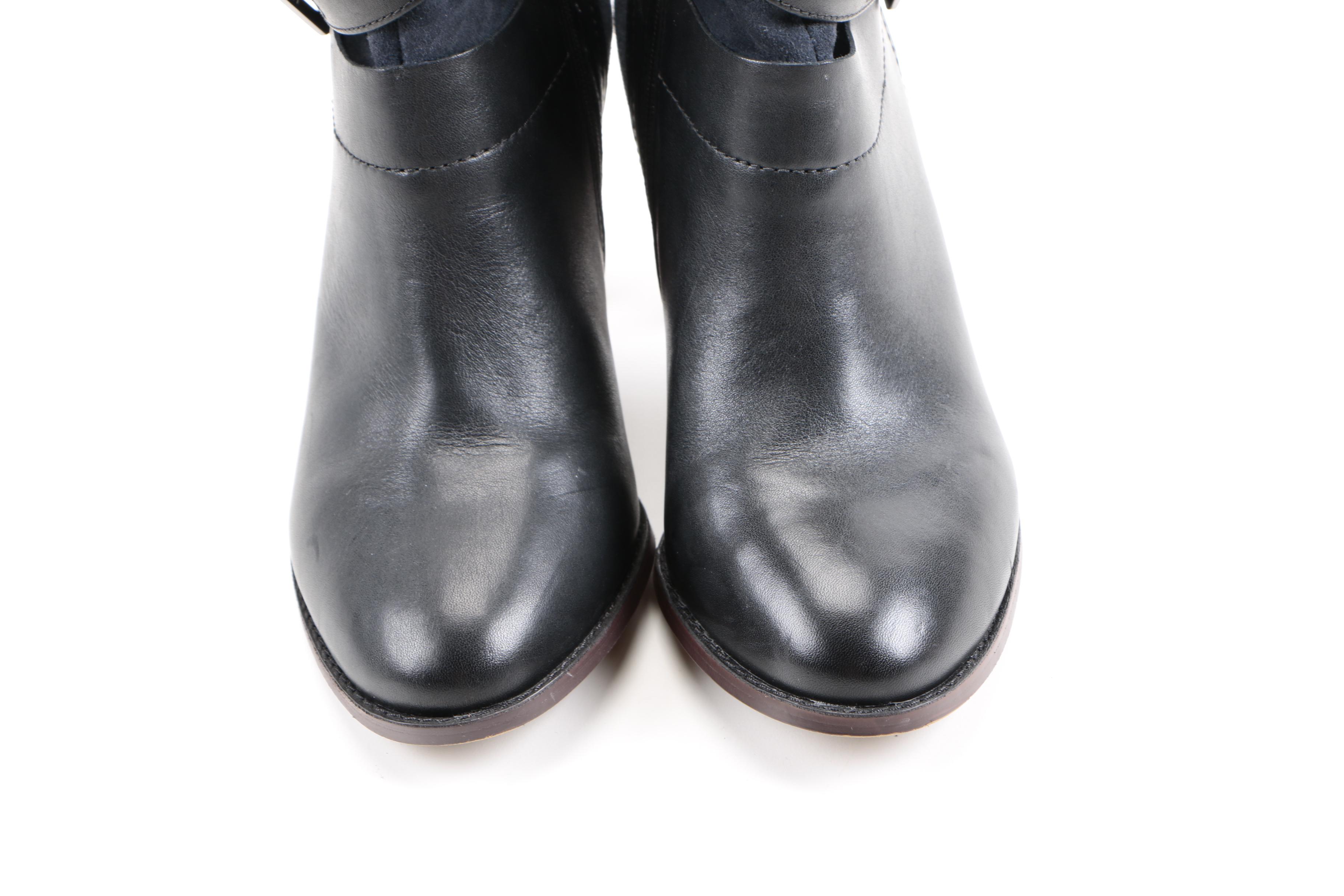 Relativity and Clarks Women's Suede and Leather Boots