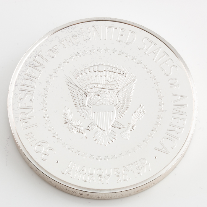 .999 Silver Proof 1977 Jimmy Carter Inaugural Medal