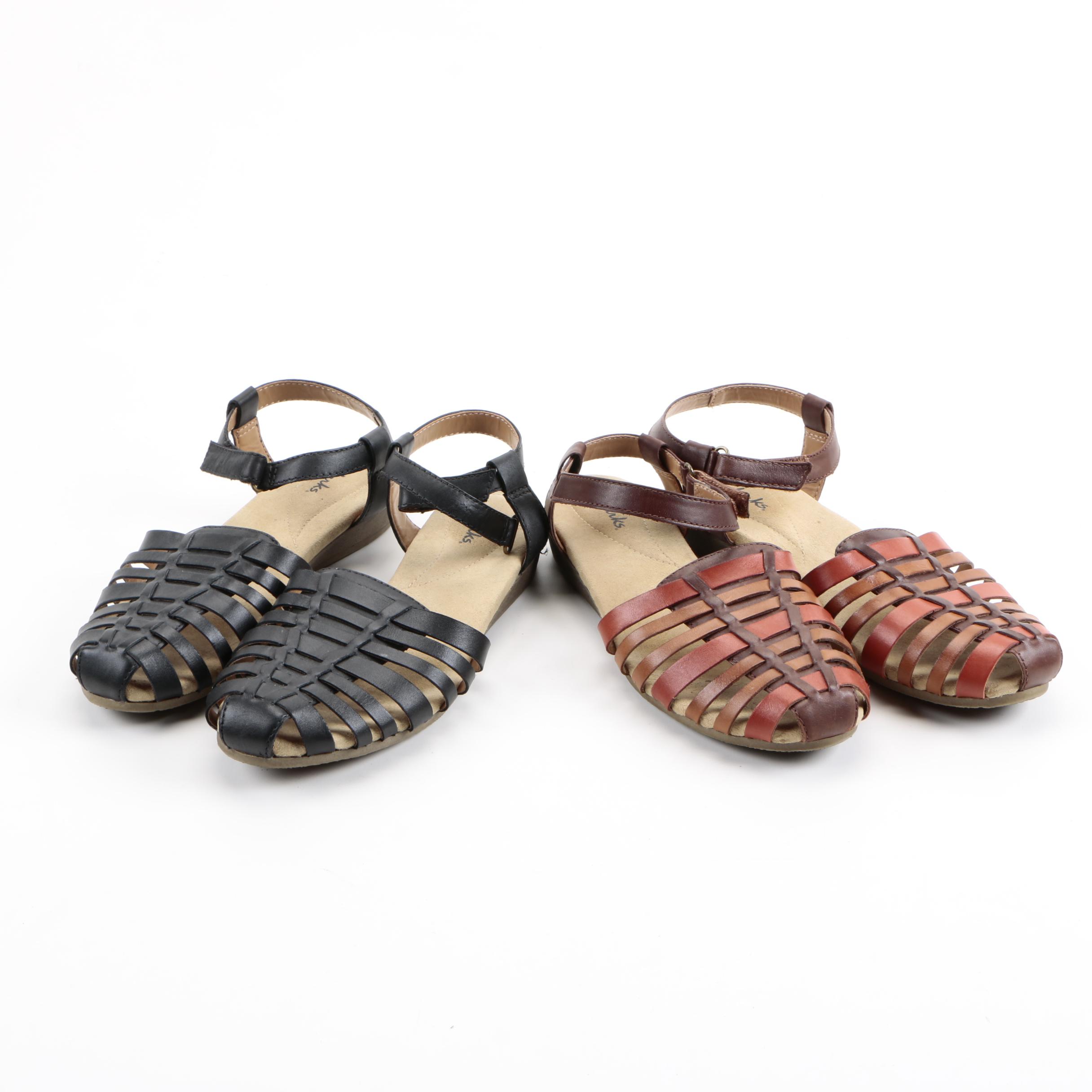 Clarks "Jania Stafford" Women's Fisherman Sandals