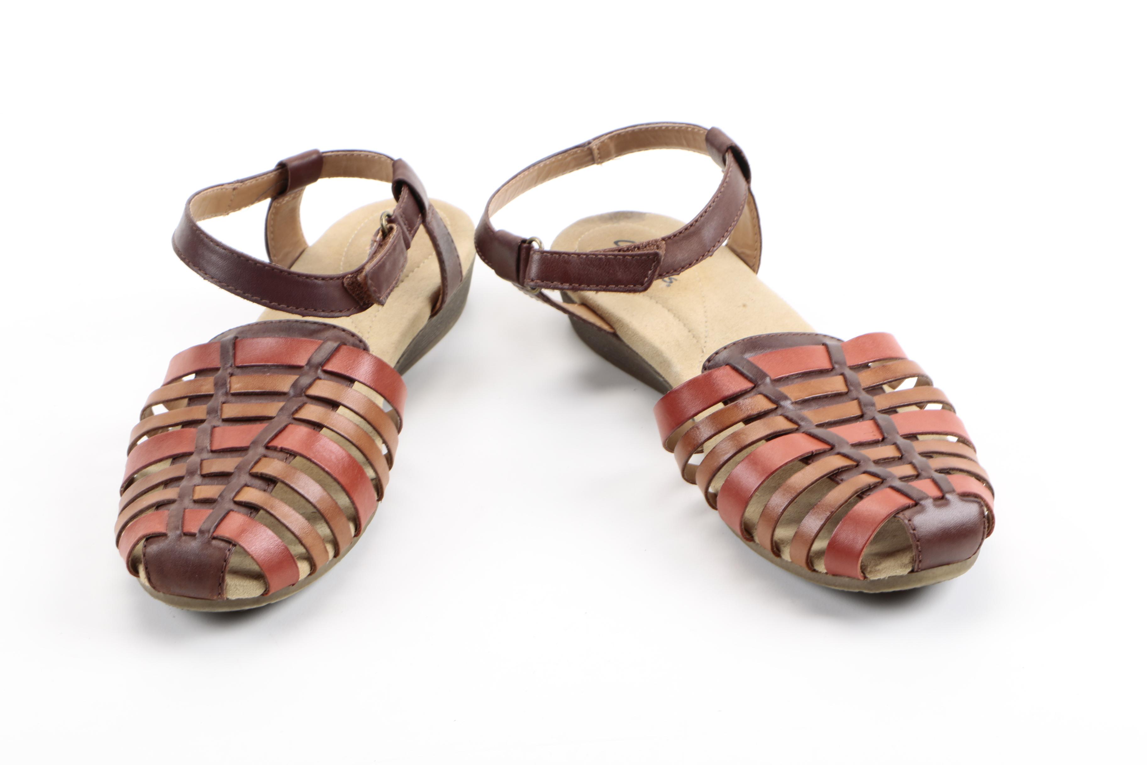 Clarks "Jania Stafford" Women's Fisherman Sandals