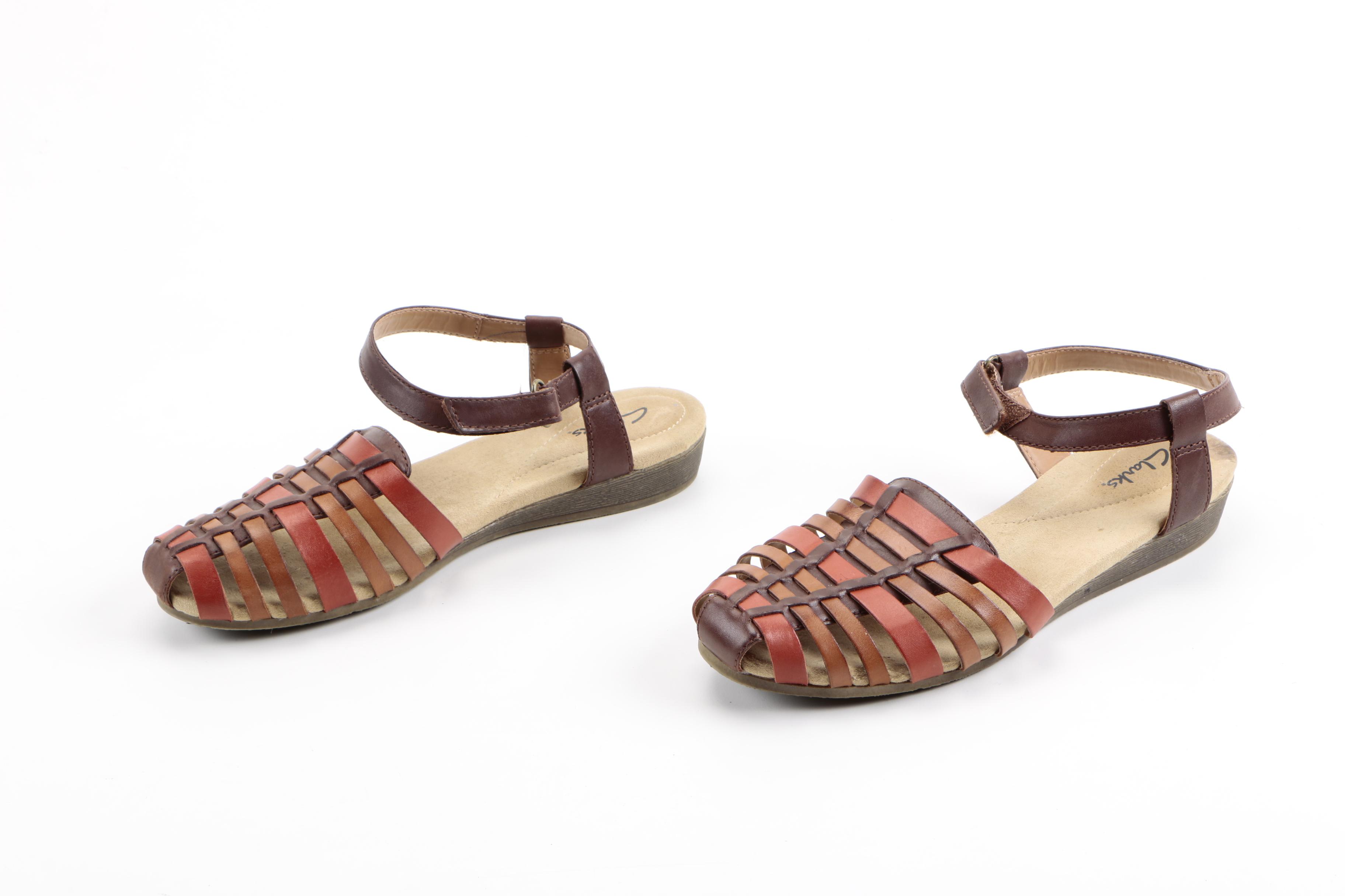 Clarks "Jania Stafford" Women's Fisherman Sandals