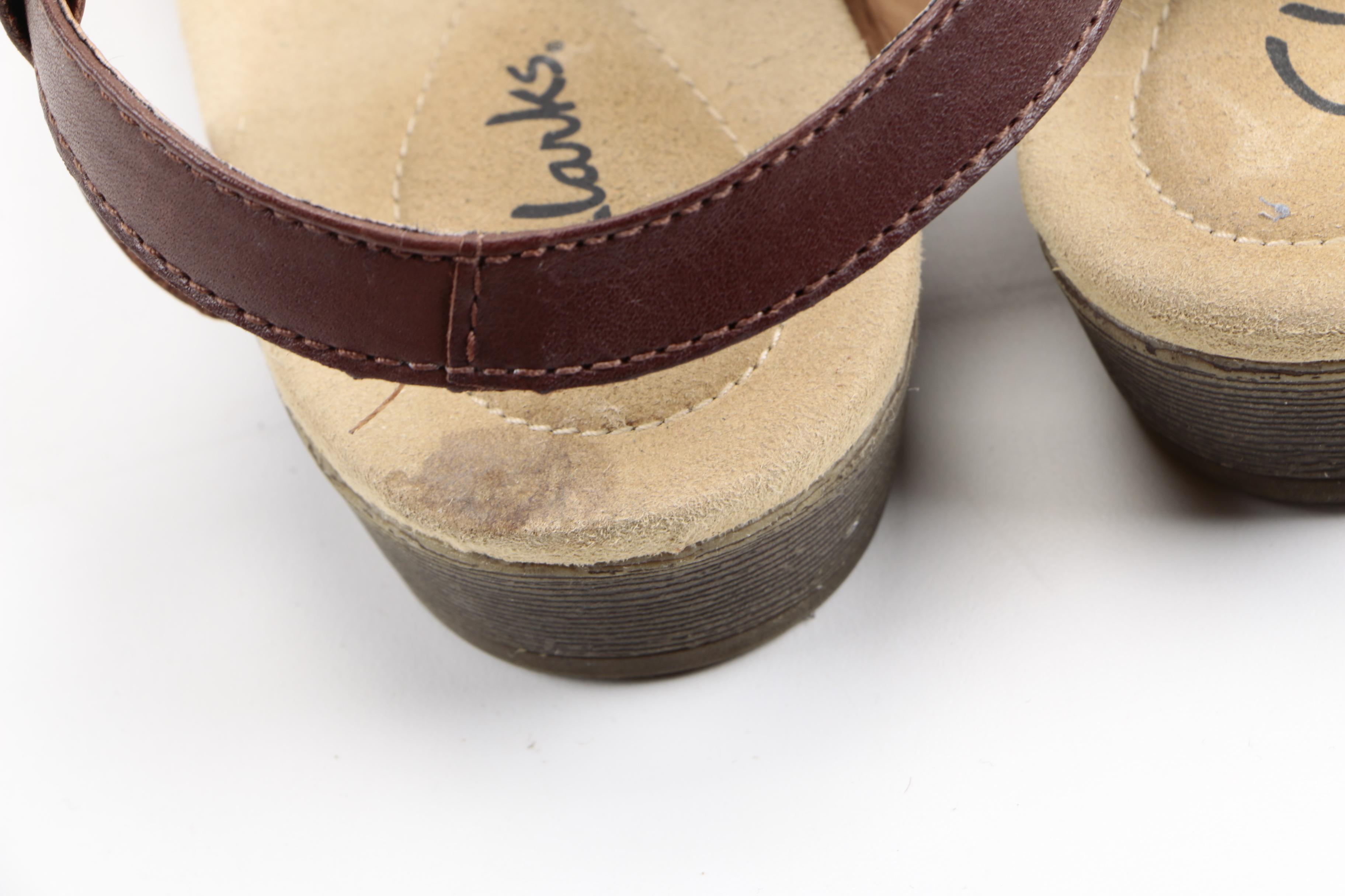 Clarks "Jania Stafford" Women's Fisherman Sandals