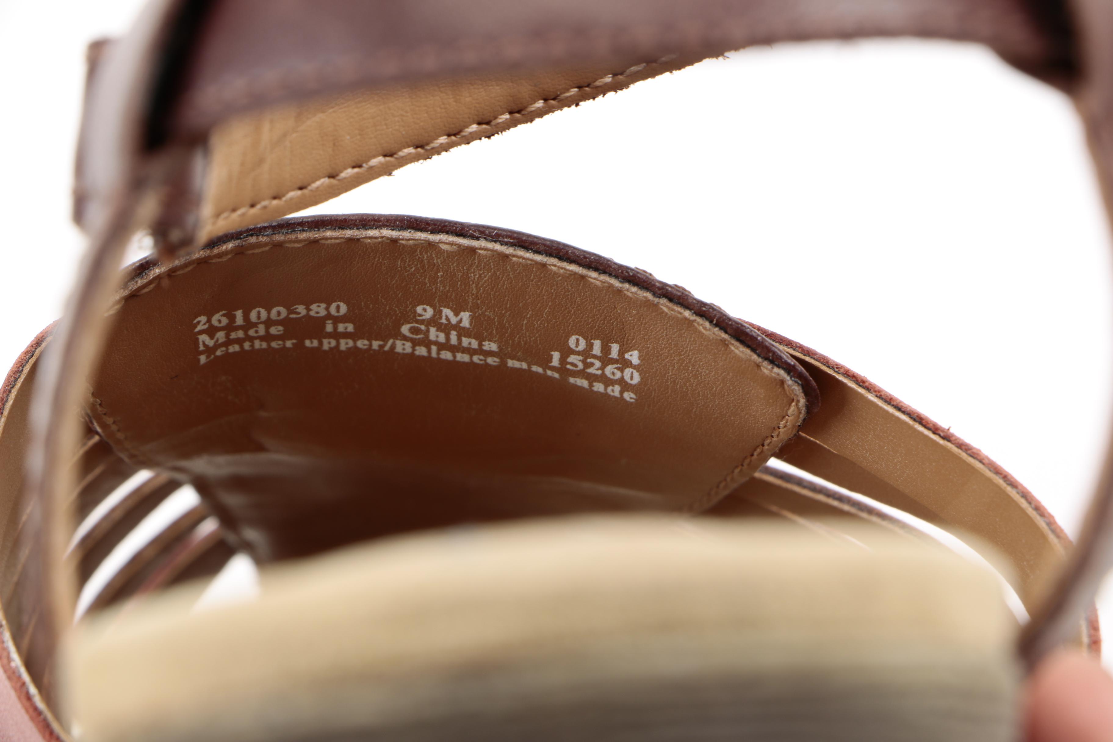 Clarks "Jania Stafford" Women's Fisherman Sandals