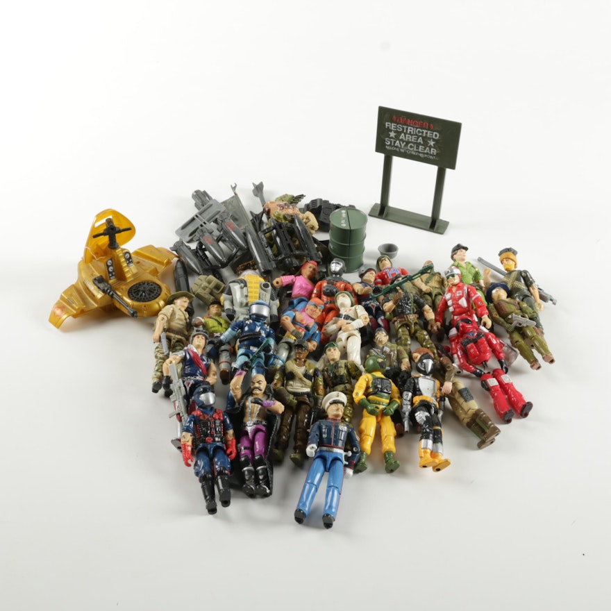 Collection of G.I. Joe Action Figures