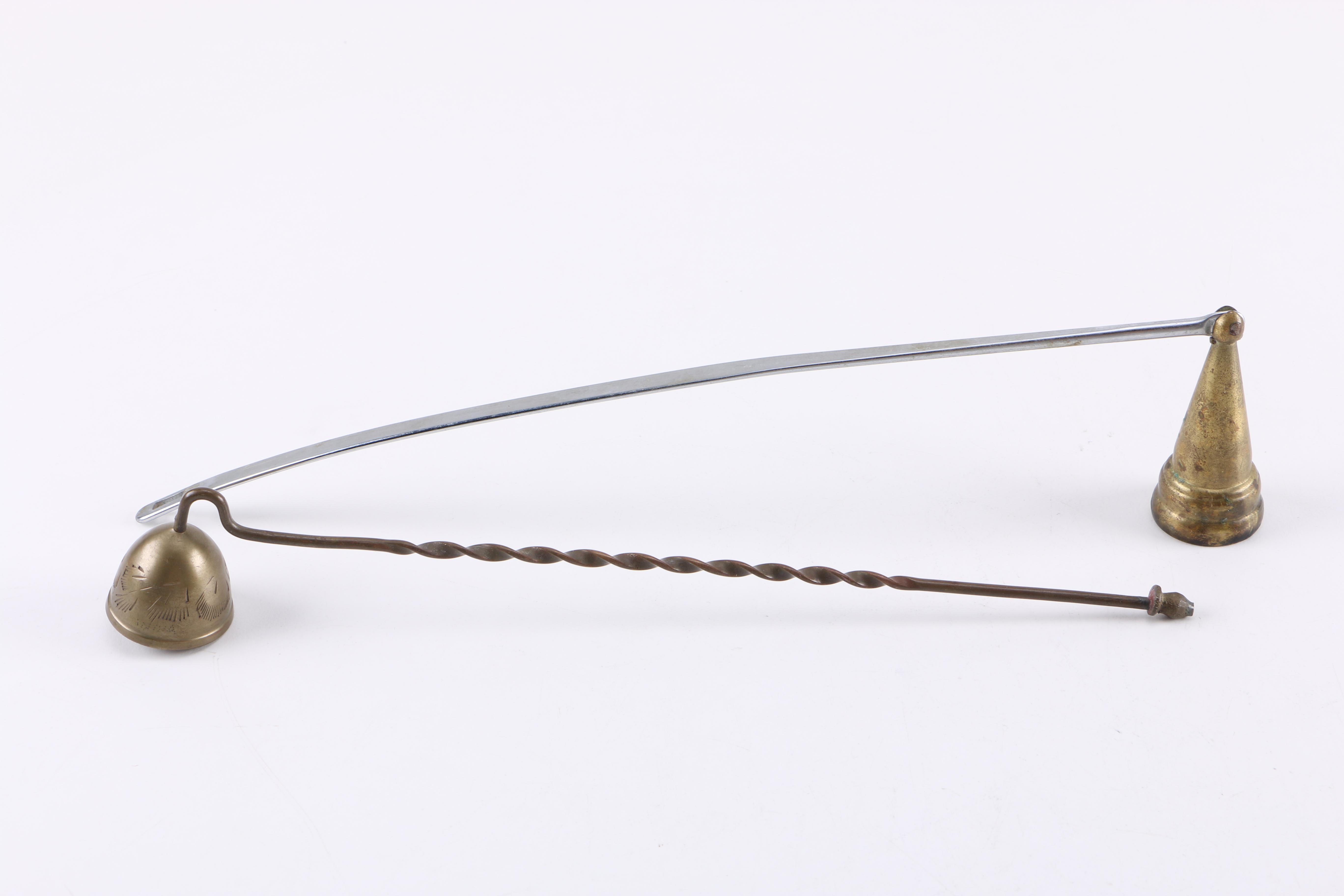 Metal Serving Utensils and Candle Snuffers