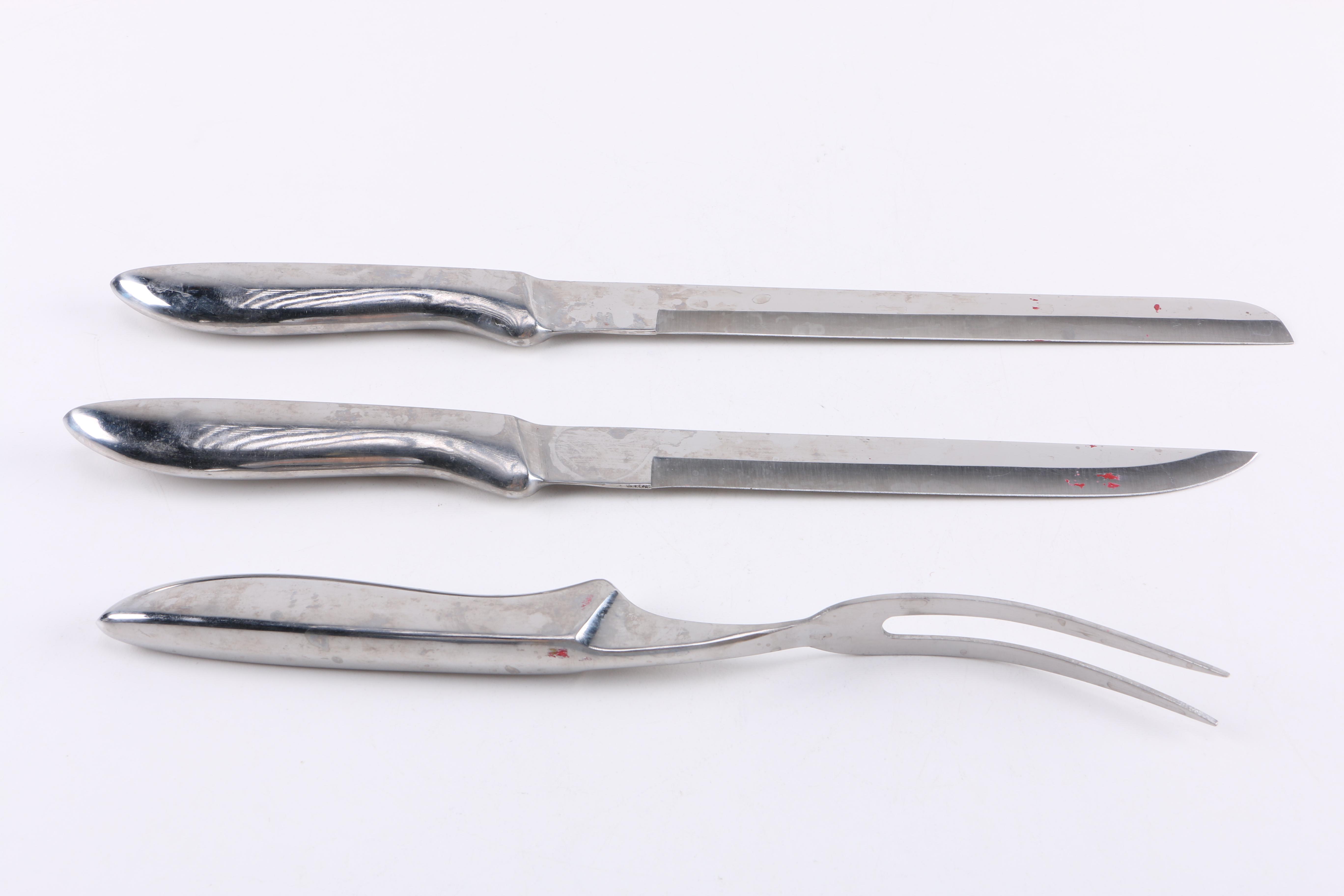 Metal Serving Utensils and Candle Snuffers