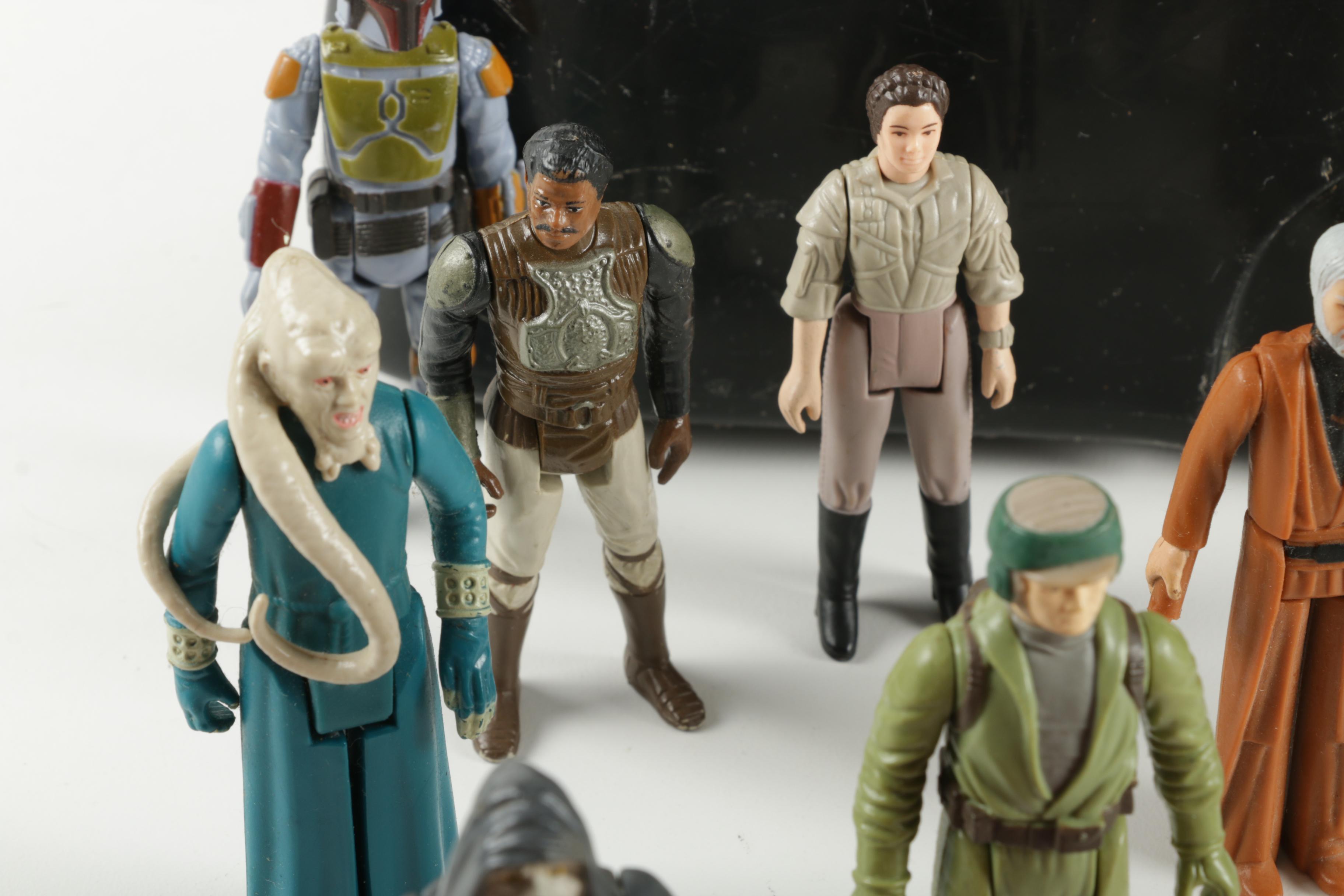 "Star Wars" Lunchbox, Figures and Darth Vader Figure Carrying Case