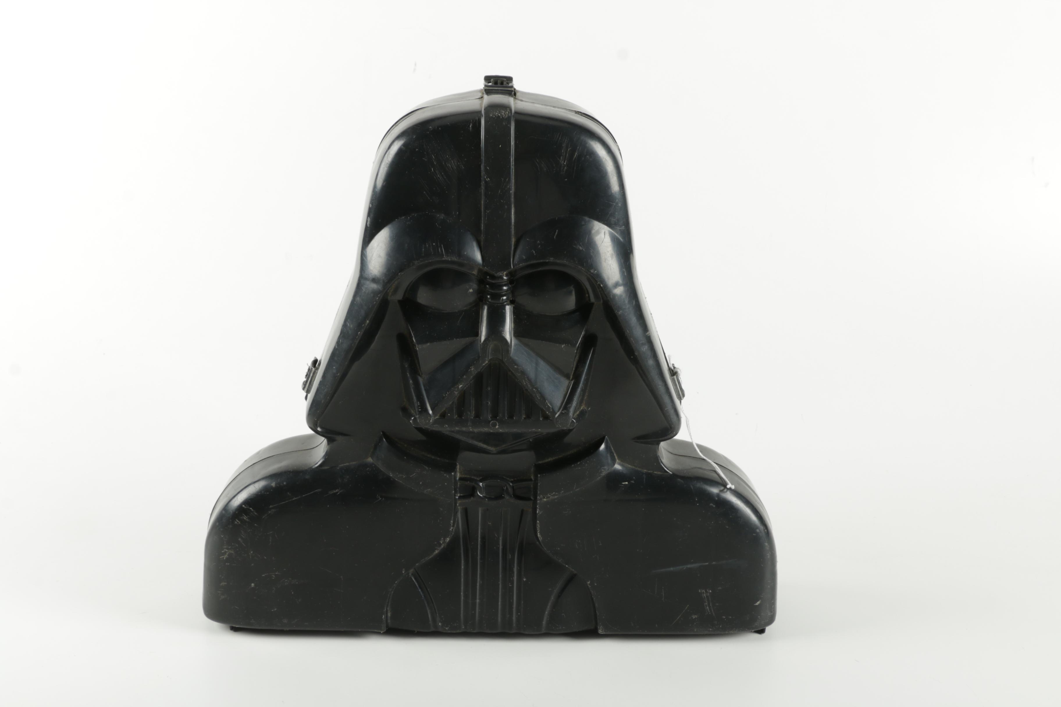 "Star Wars" Lunchbox, Figures and Darth Vader Figure Carrying Case
