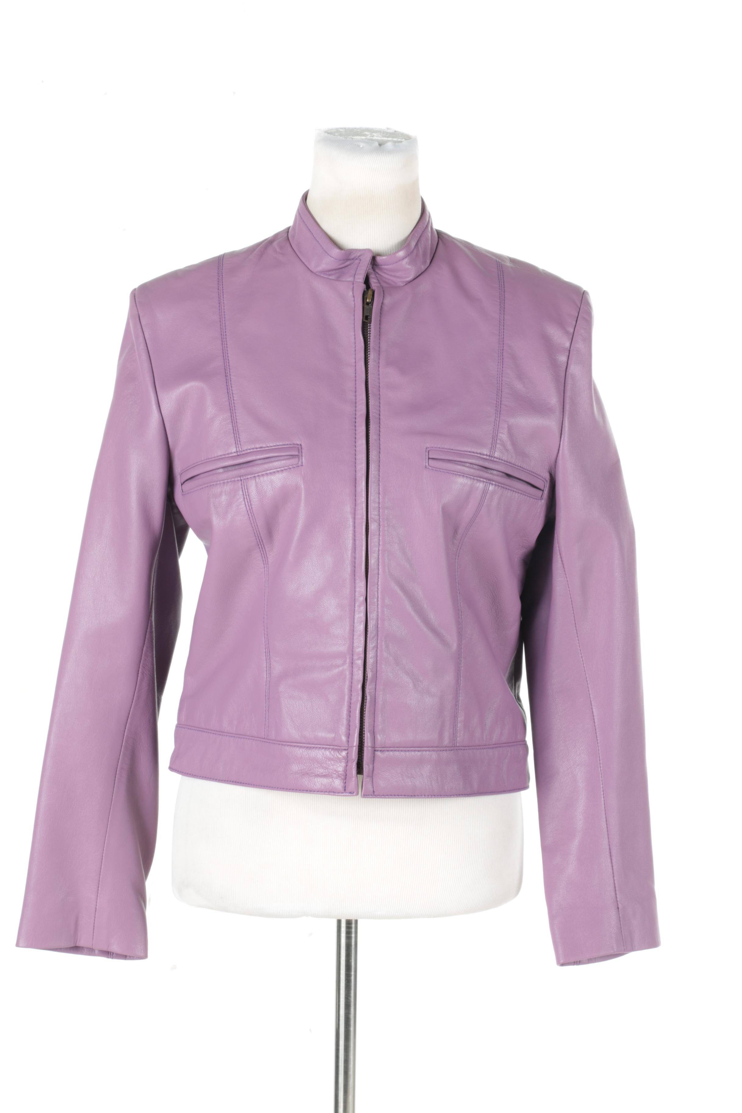 HSA Leather and Bisou Bisou by Michele Bohbot Women's Jackets