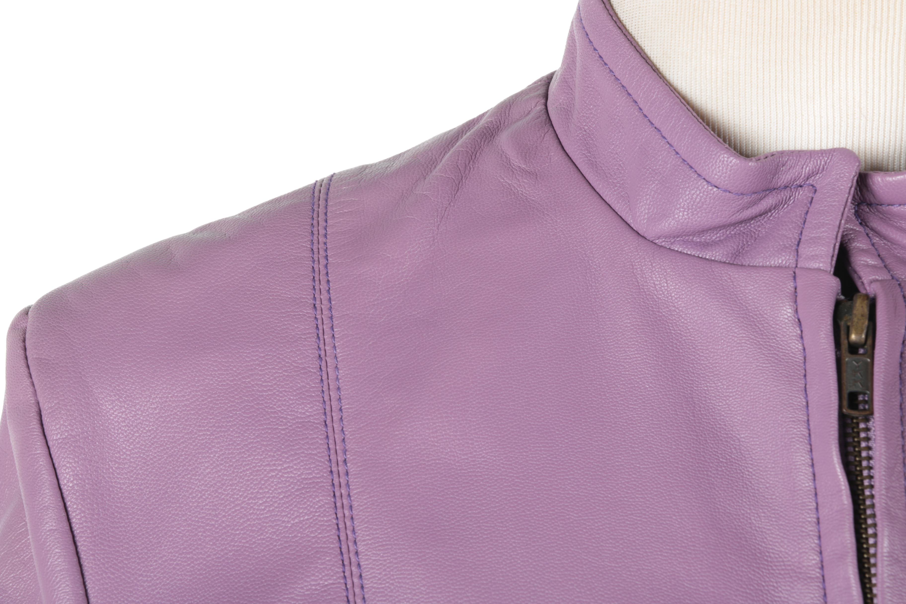 HSA Leather and Bisou Bisou by Michele Bohbot Women's Jackets