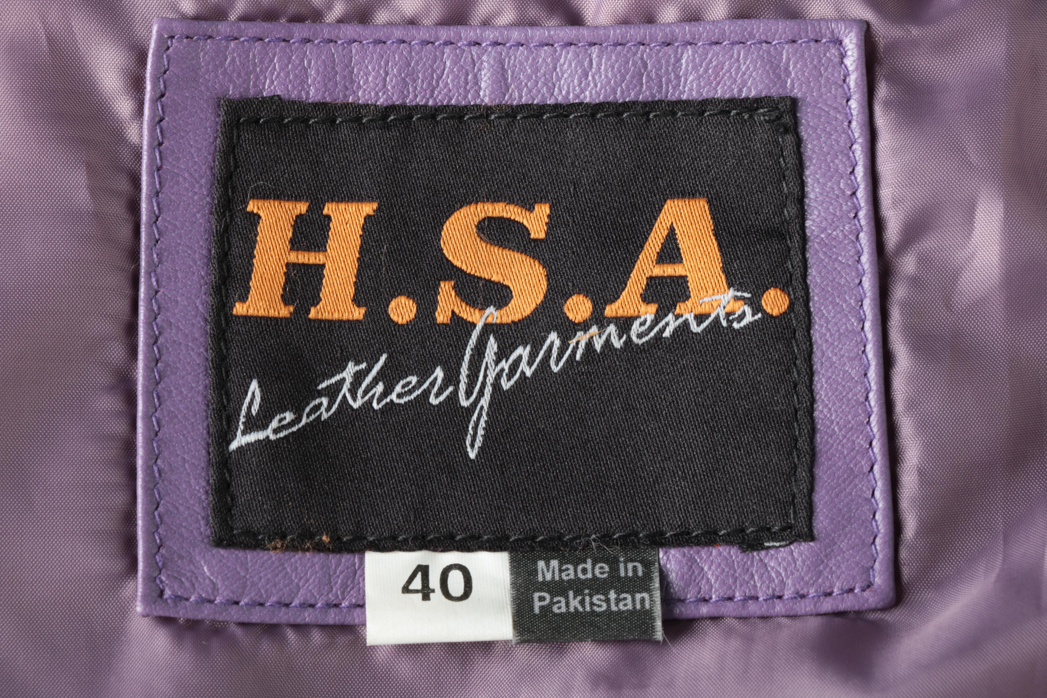 HSA Leather and Bisou Bisou by Michele Bohbot Women's Jackets