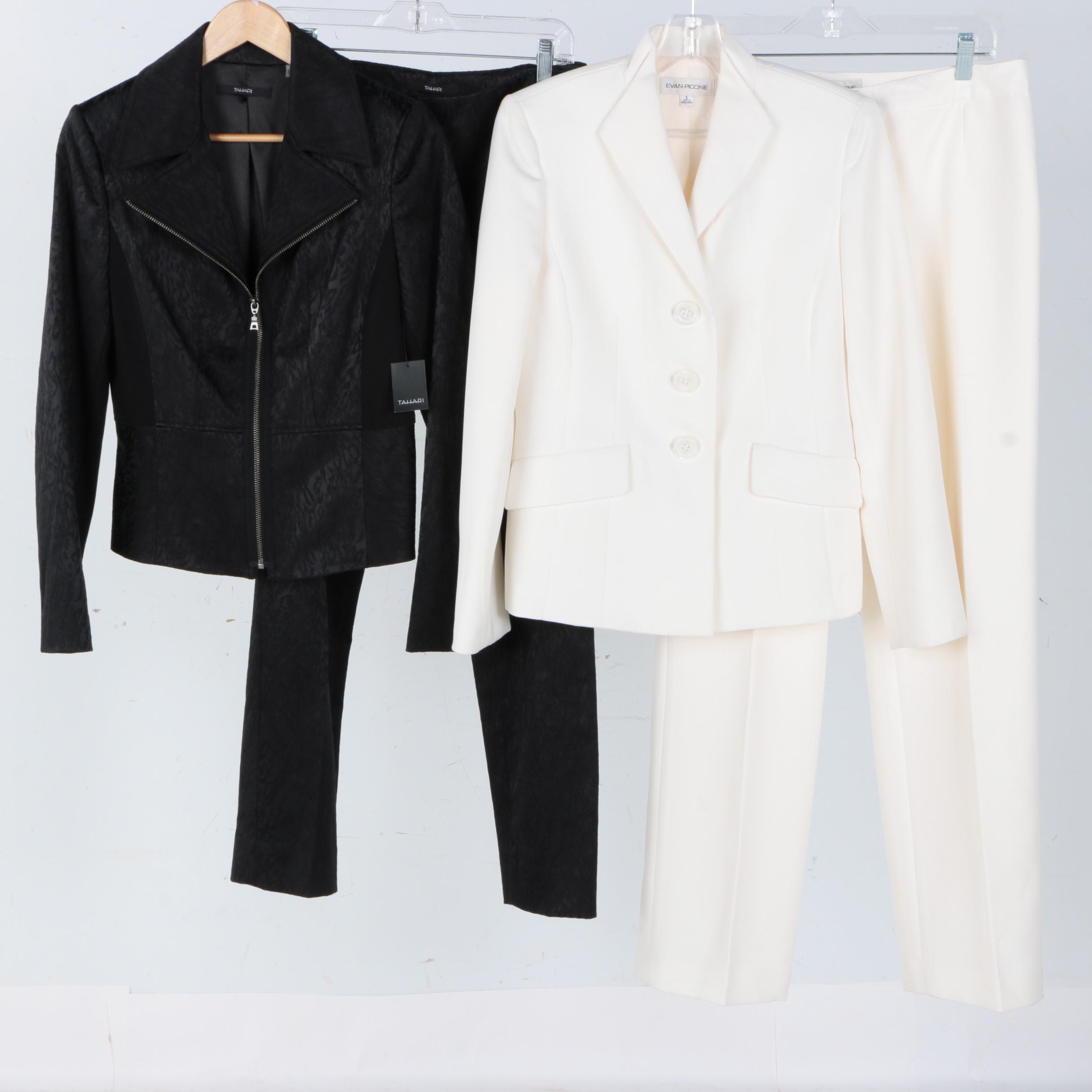 Tahari and Evan-Picone Women's Pant Suits