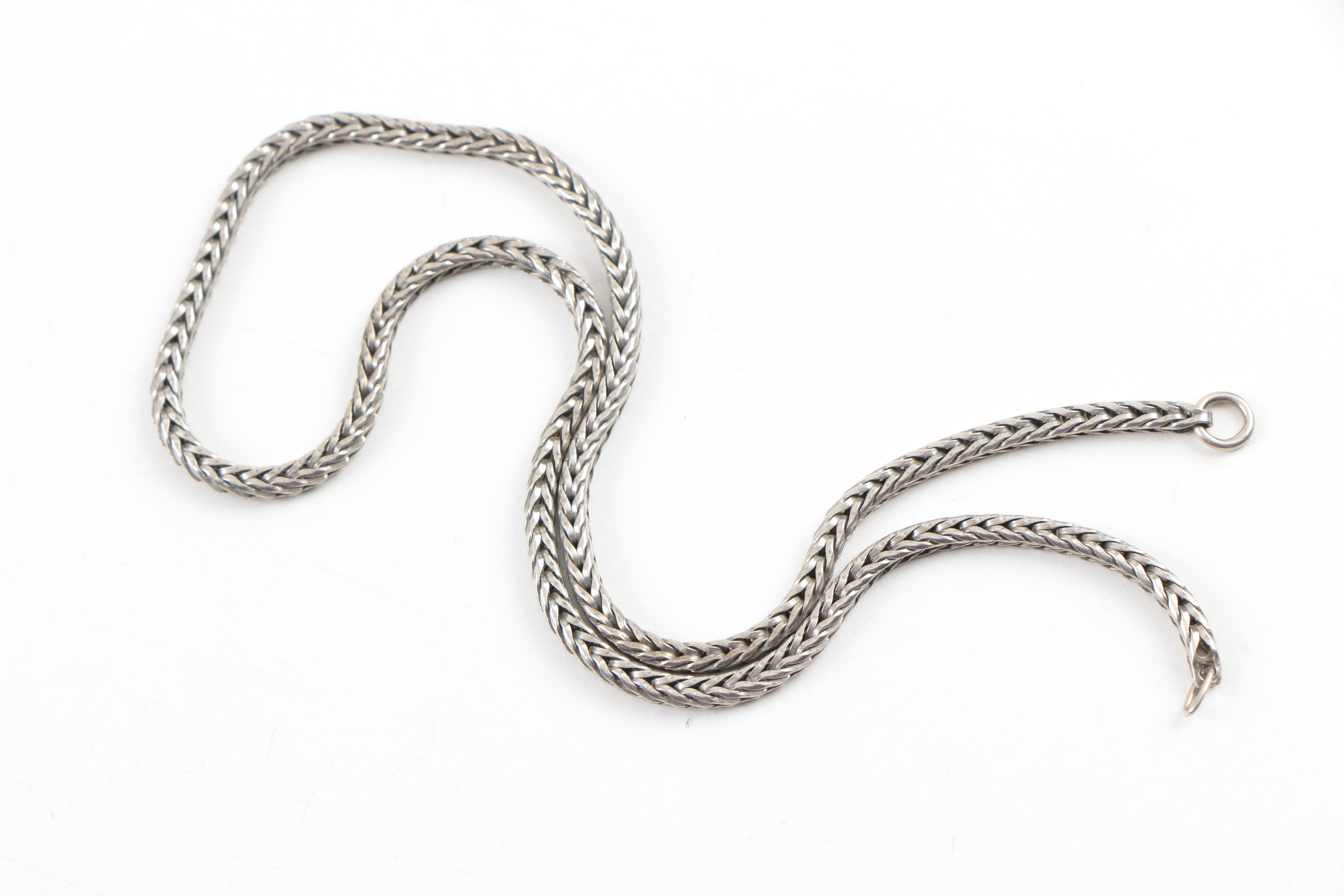 Sterling Silver "Trollbeads" Necklace and Bracelet Chains