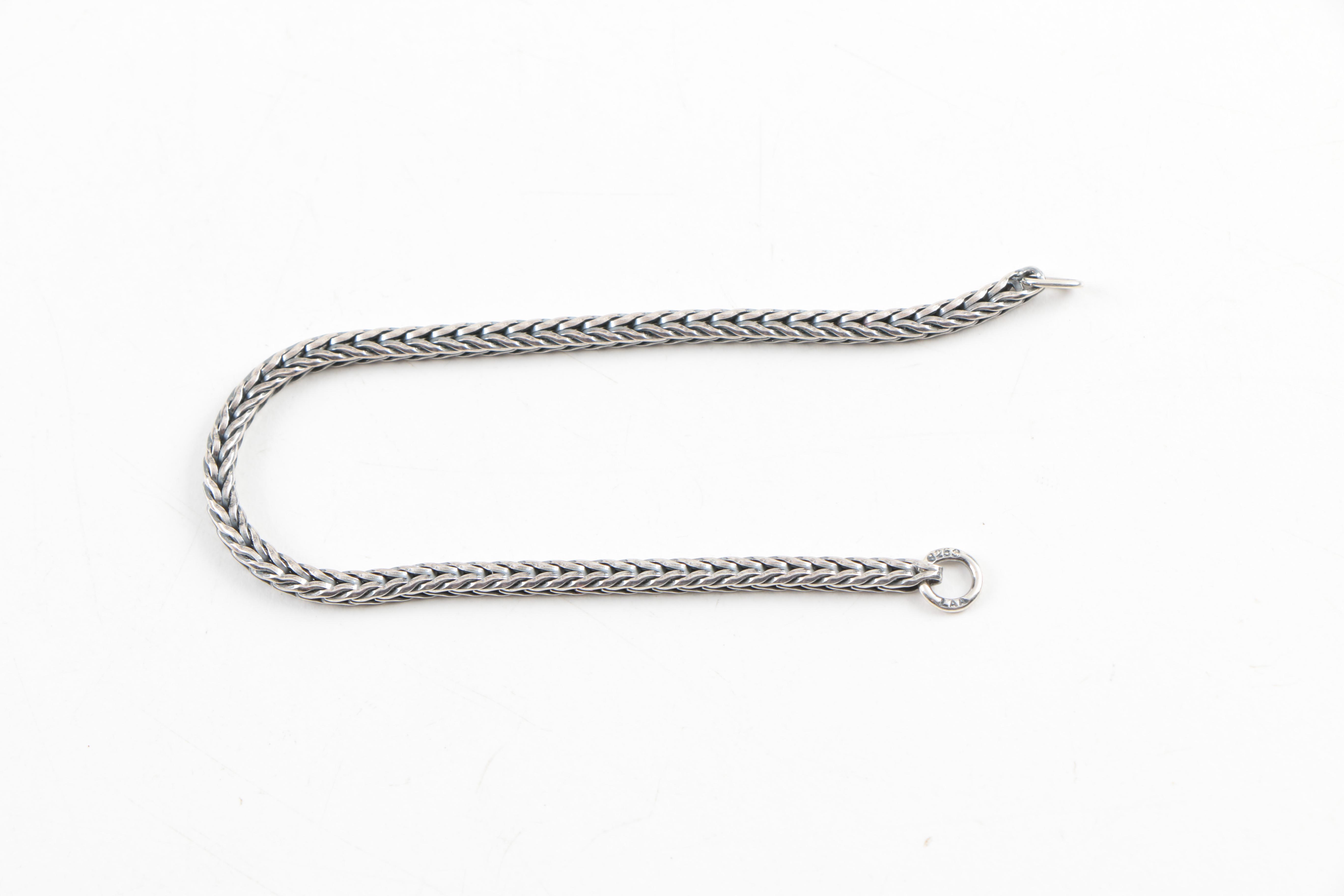 Sterling Silver "Trollbeads" Necklace and Bracelet Chains