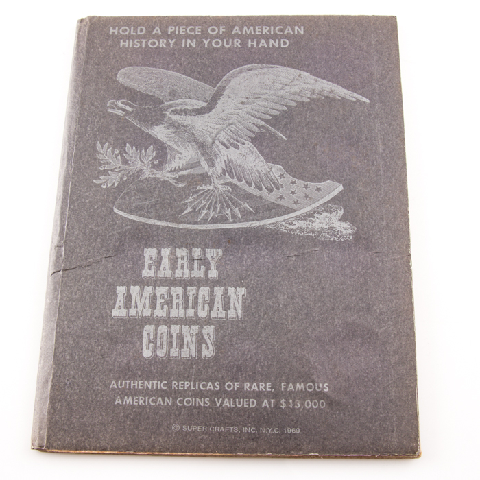 Whitman Binder of Lincoln Wheat Cents and an "Early American Coins" Binder