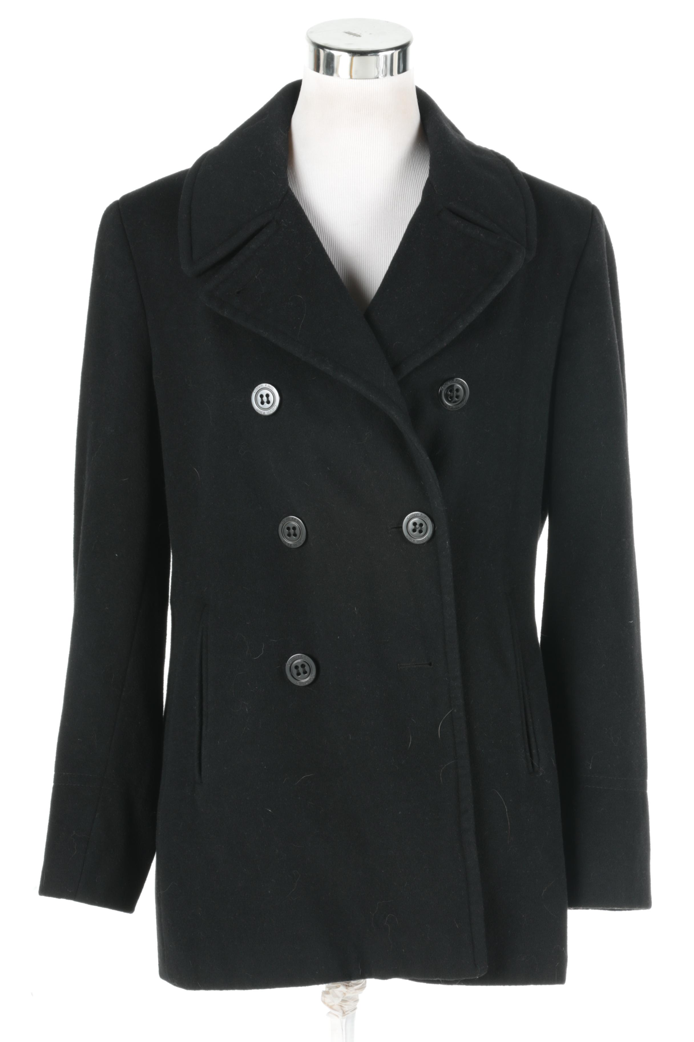 Calvin Klein Pea Coat and Cabi Draped Coat