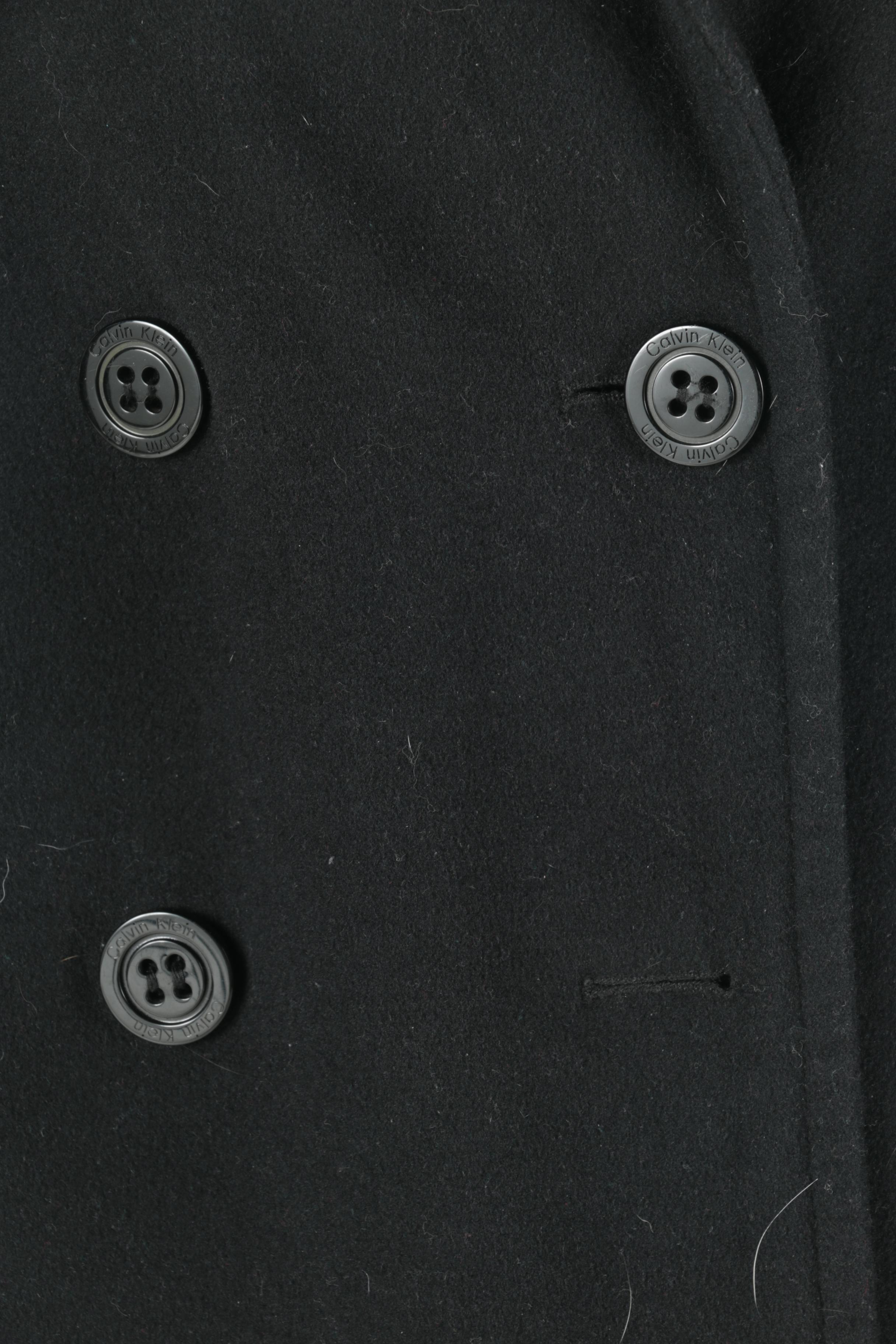 Calvin Klein Pea Coat and Cabi Draped Coat