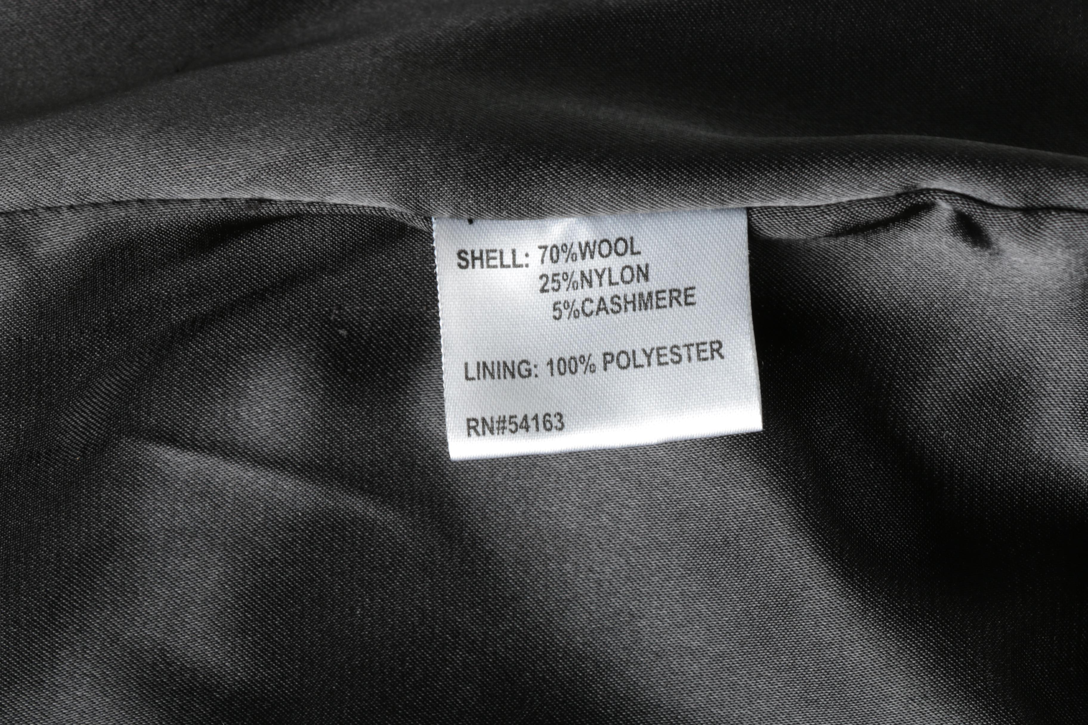 Calvin Klein Pea Coat and Cabi Draped Coat