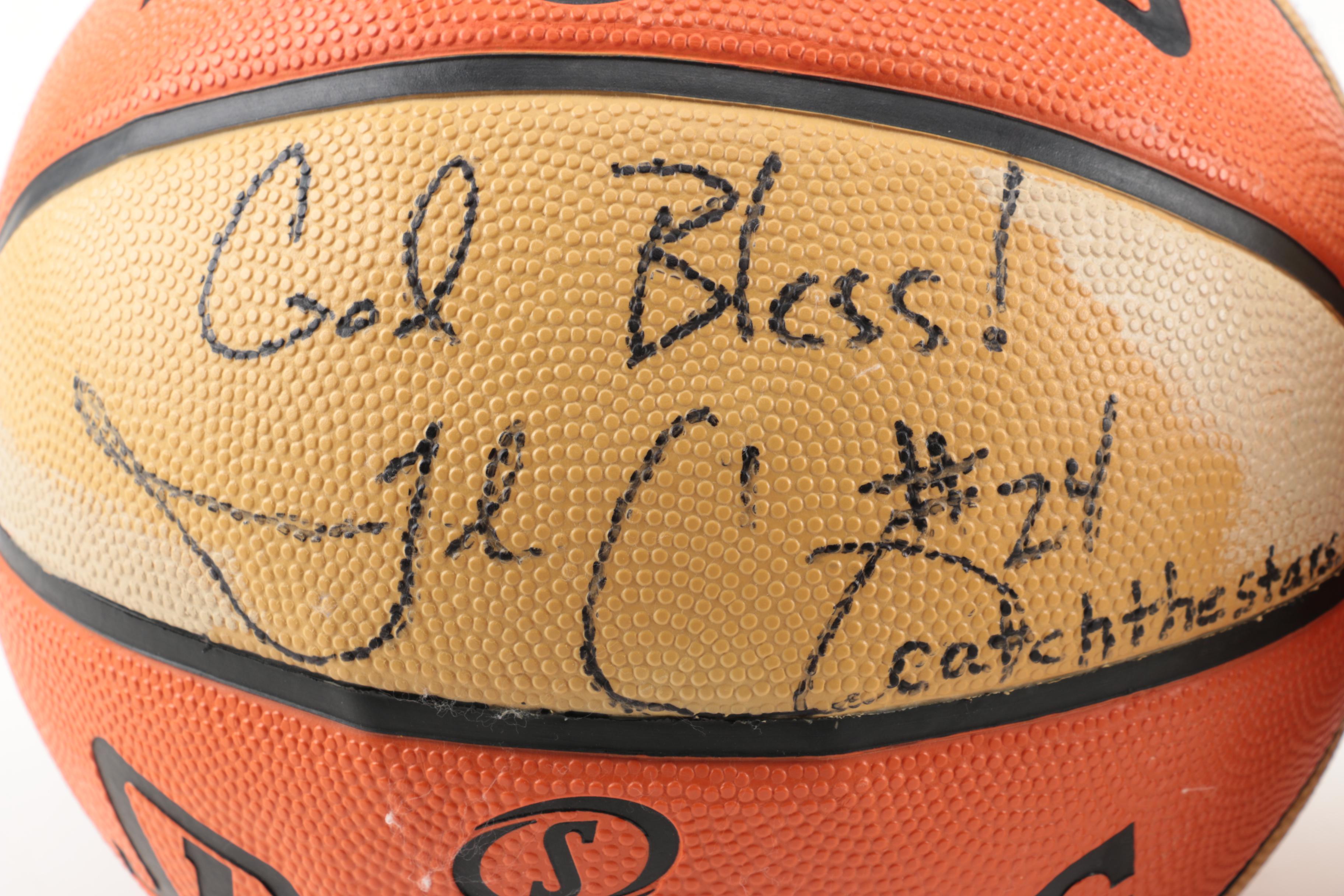 Autographed Spalding Basketballs