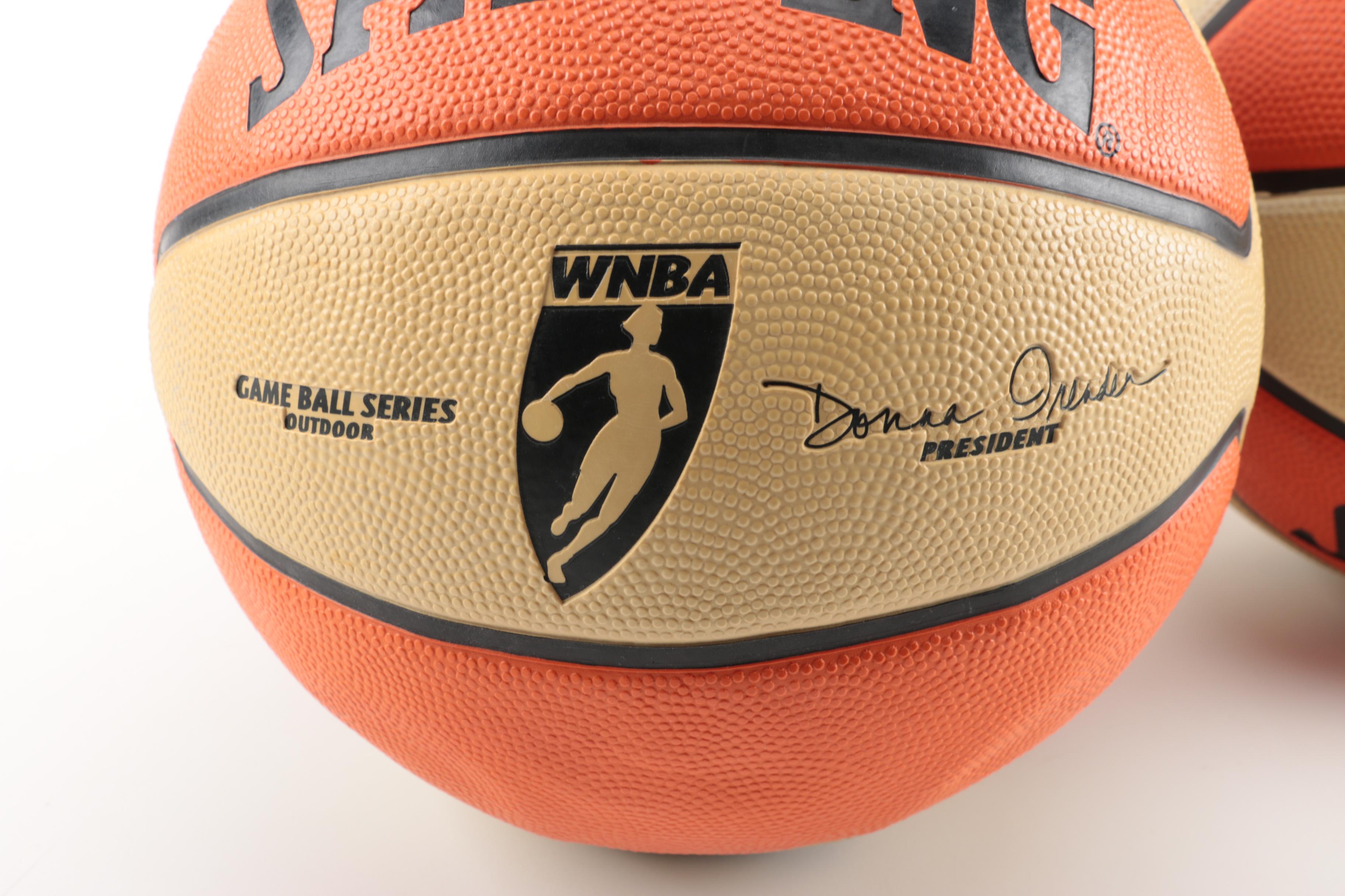 Autographed Spalding Basketballs