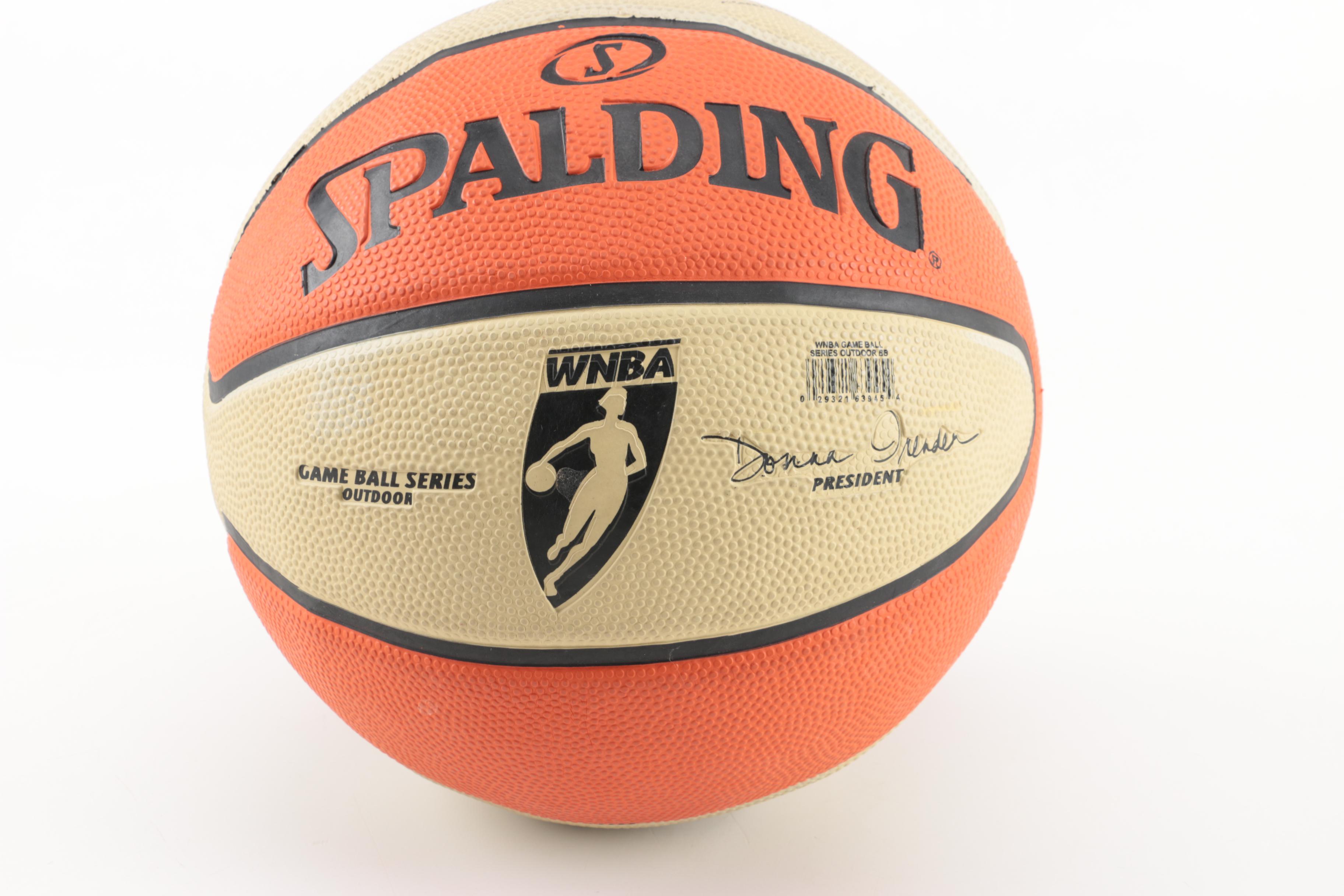 Autographed Spalding Basketballs