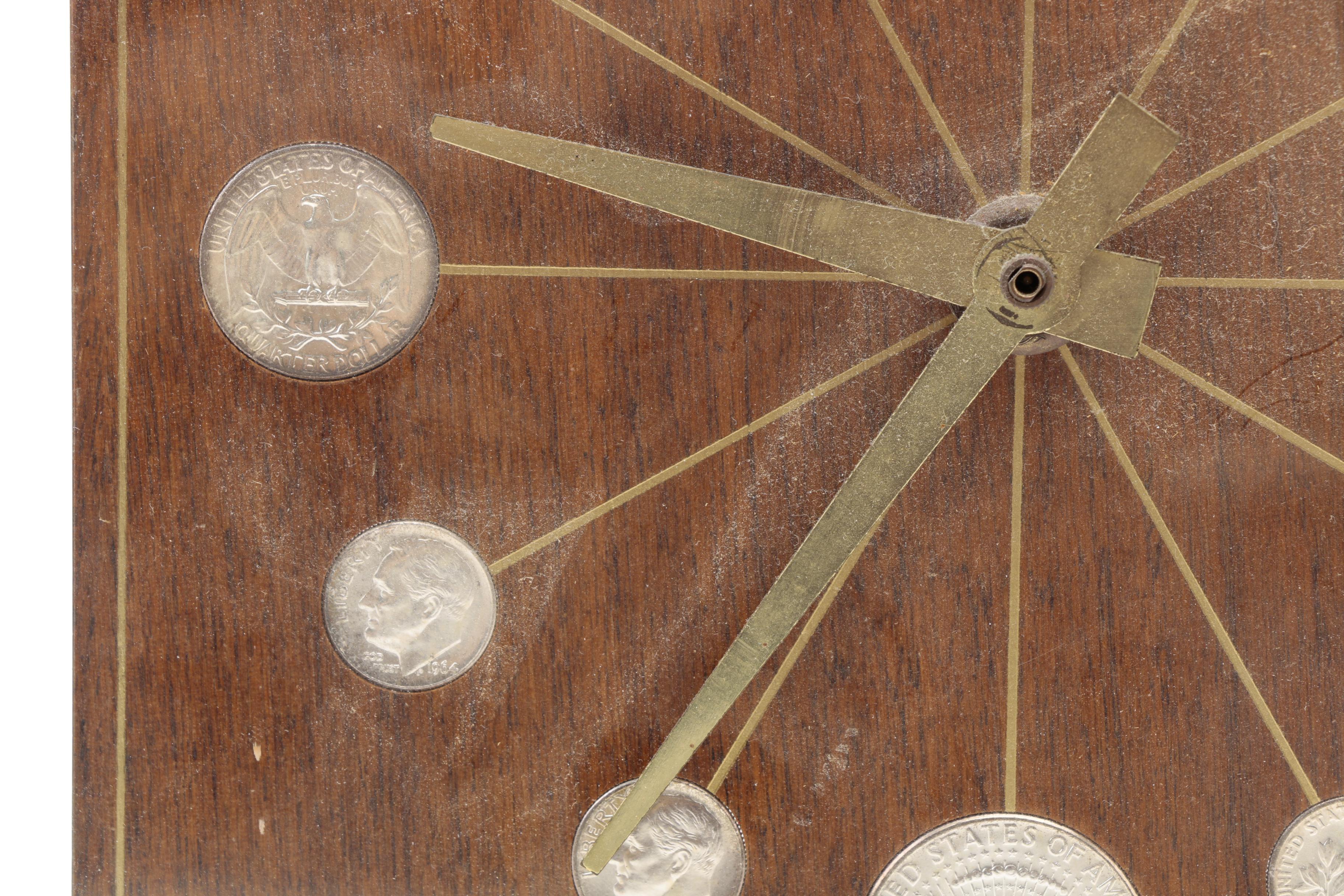 United States Last Silver Coinage Clock