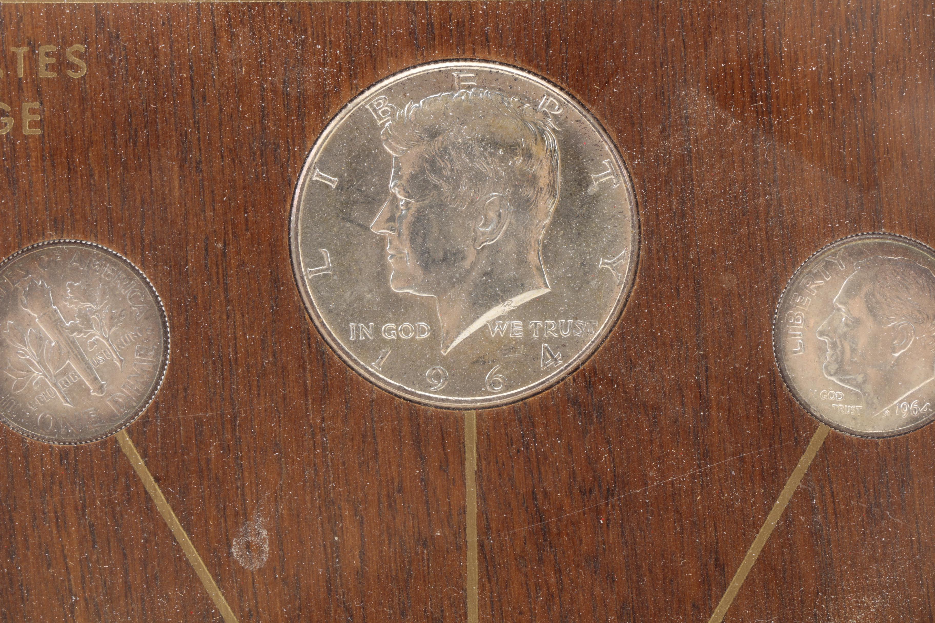 United States Last Silver Coinage Clock