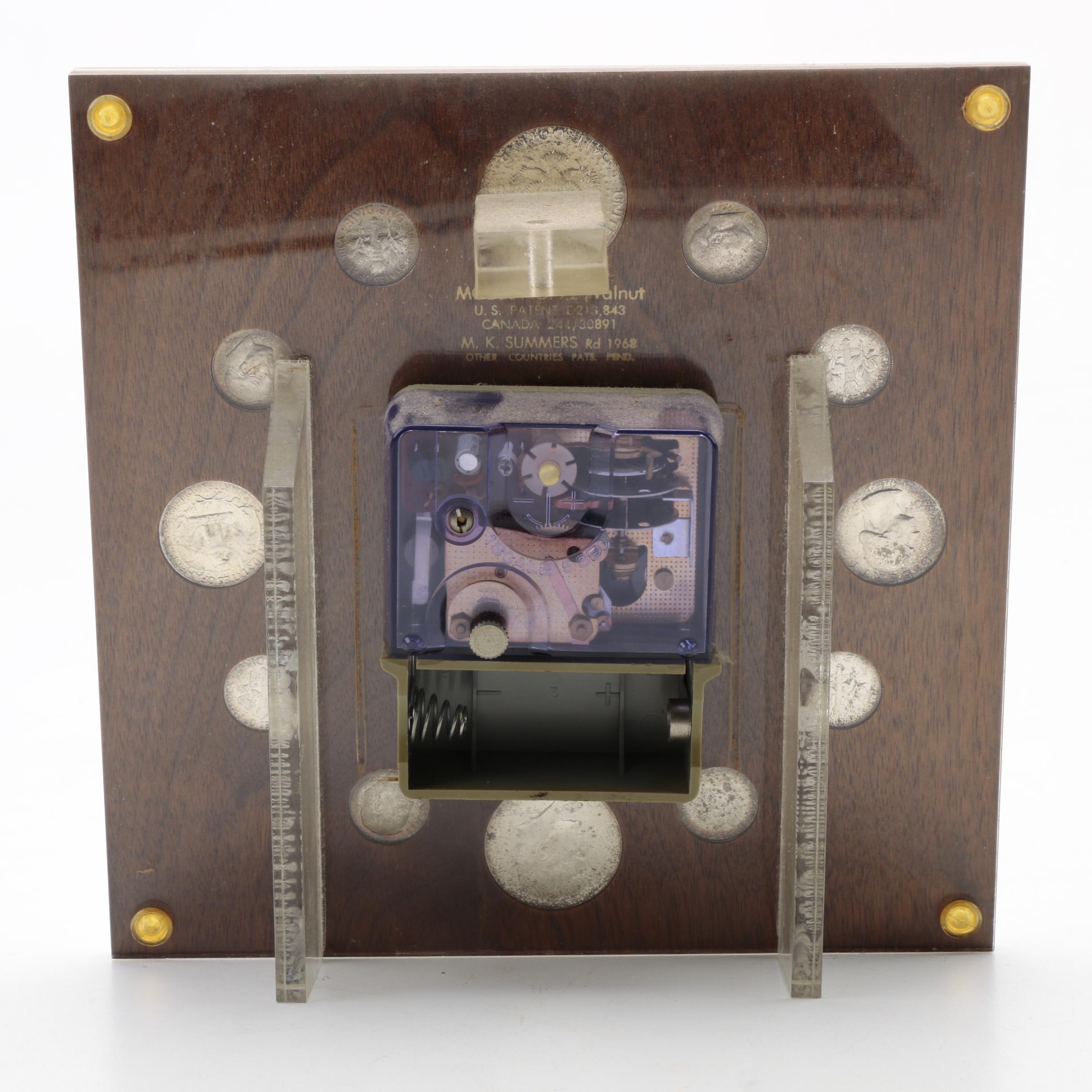 United States Last Silver Coinage Clock