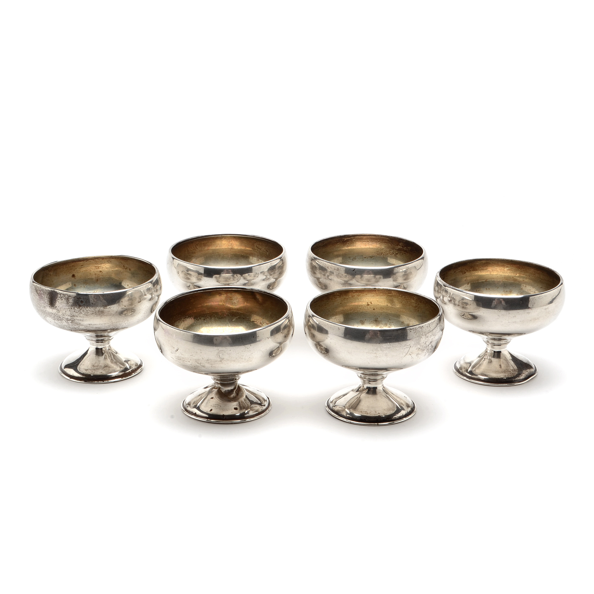 Sterling Silver Footed Sherbets By Schmitz, Moore & Company