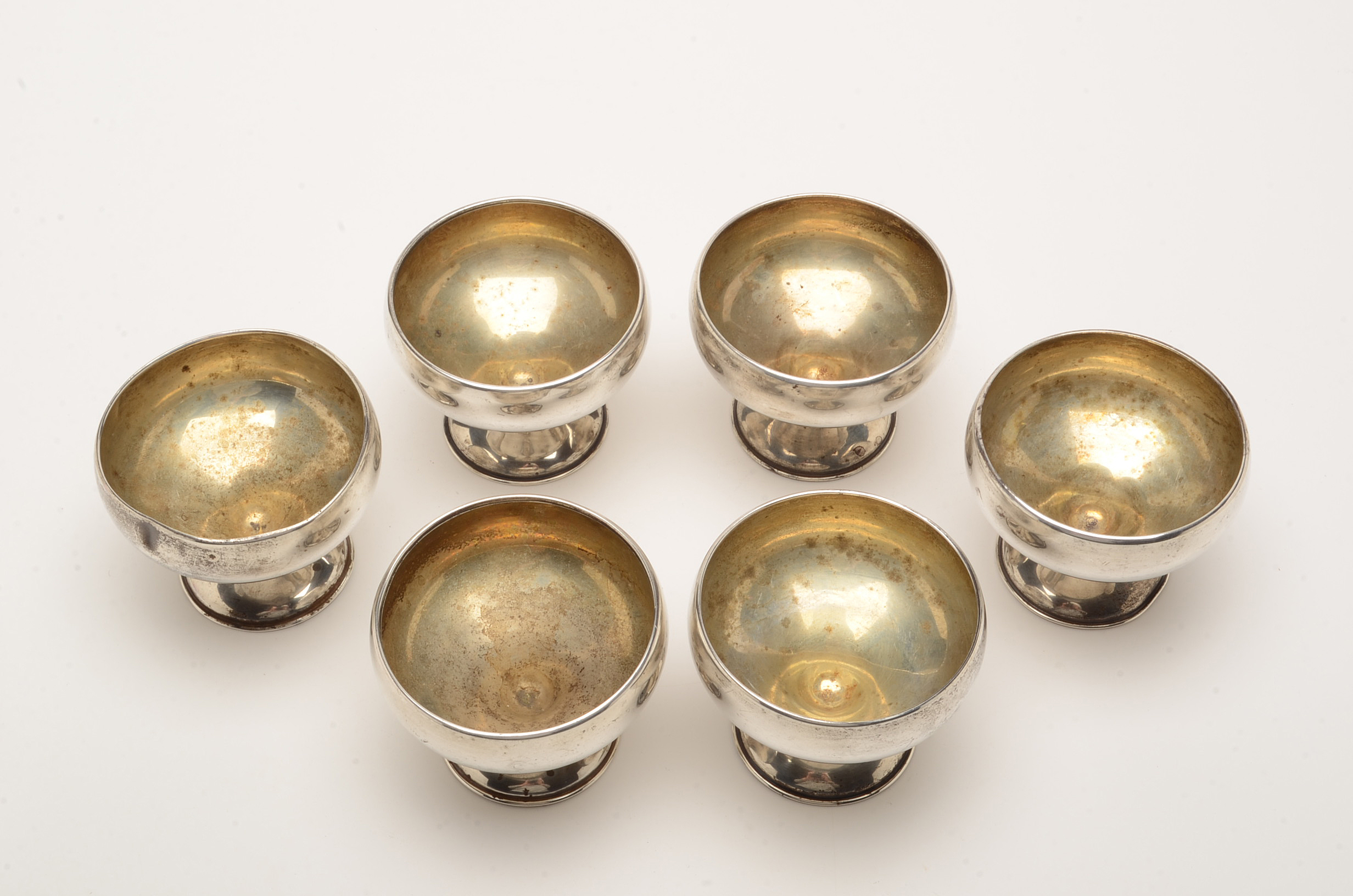 Sterling Silver Footed Sherbets By Schmitz, Moore & Company