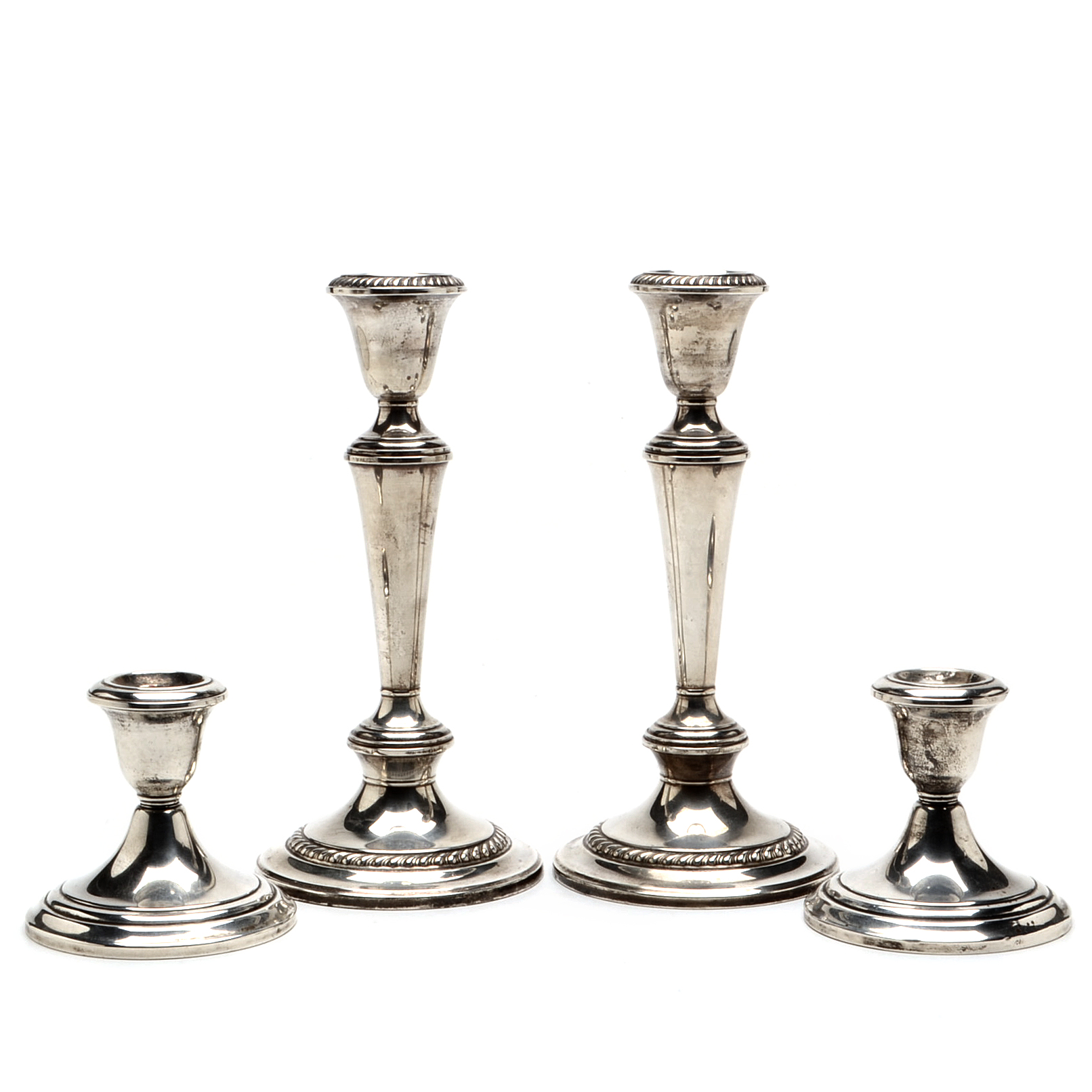 Gorham Weighted Sterling Silver Candleholders