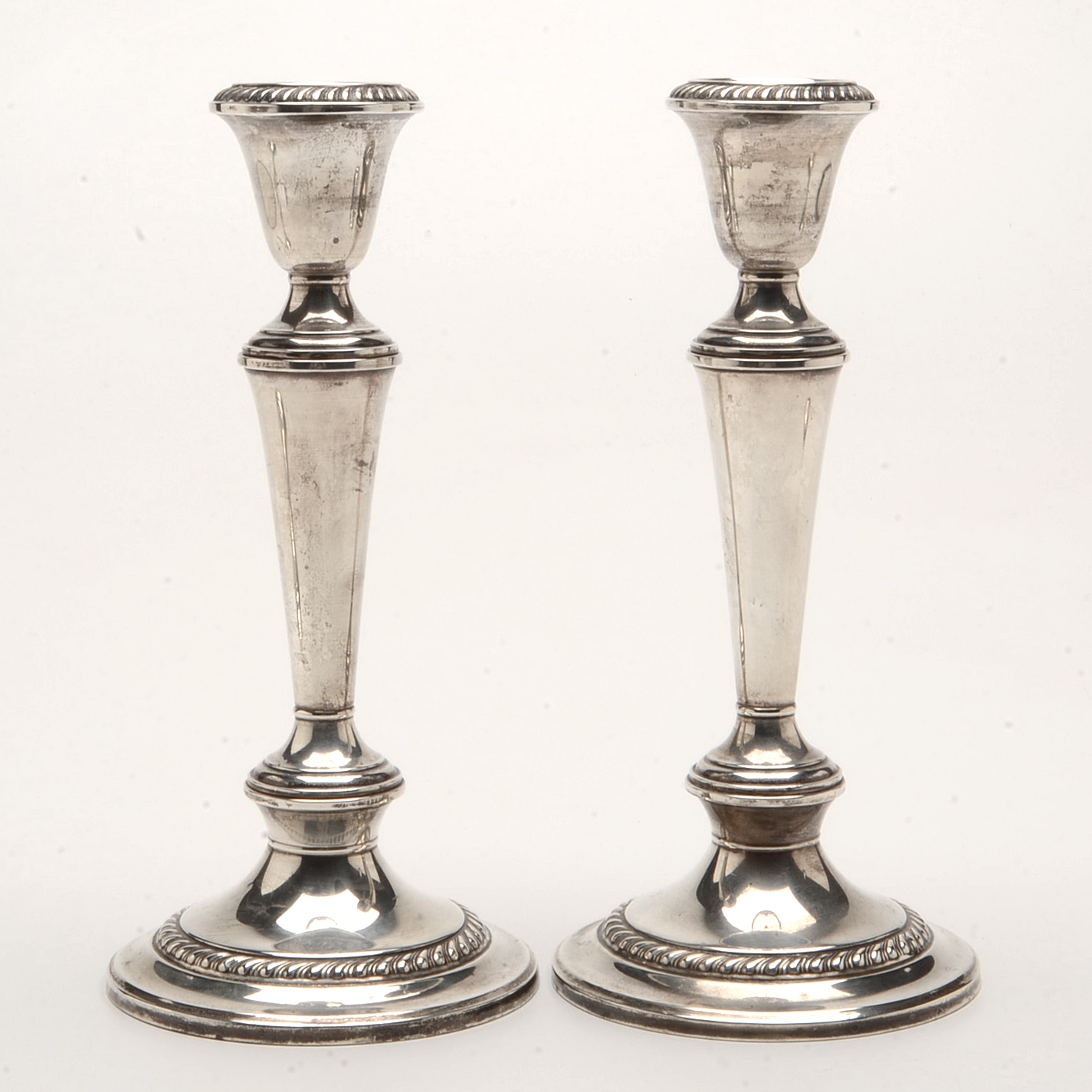 Gorham Weighted Sterling Silver Candleholders