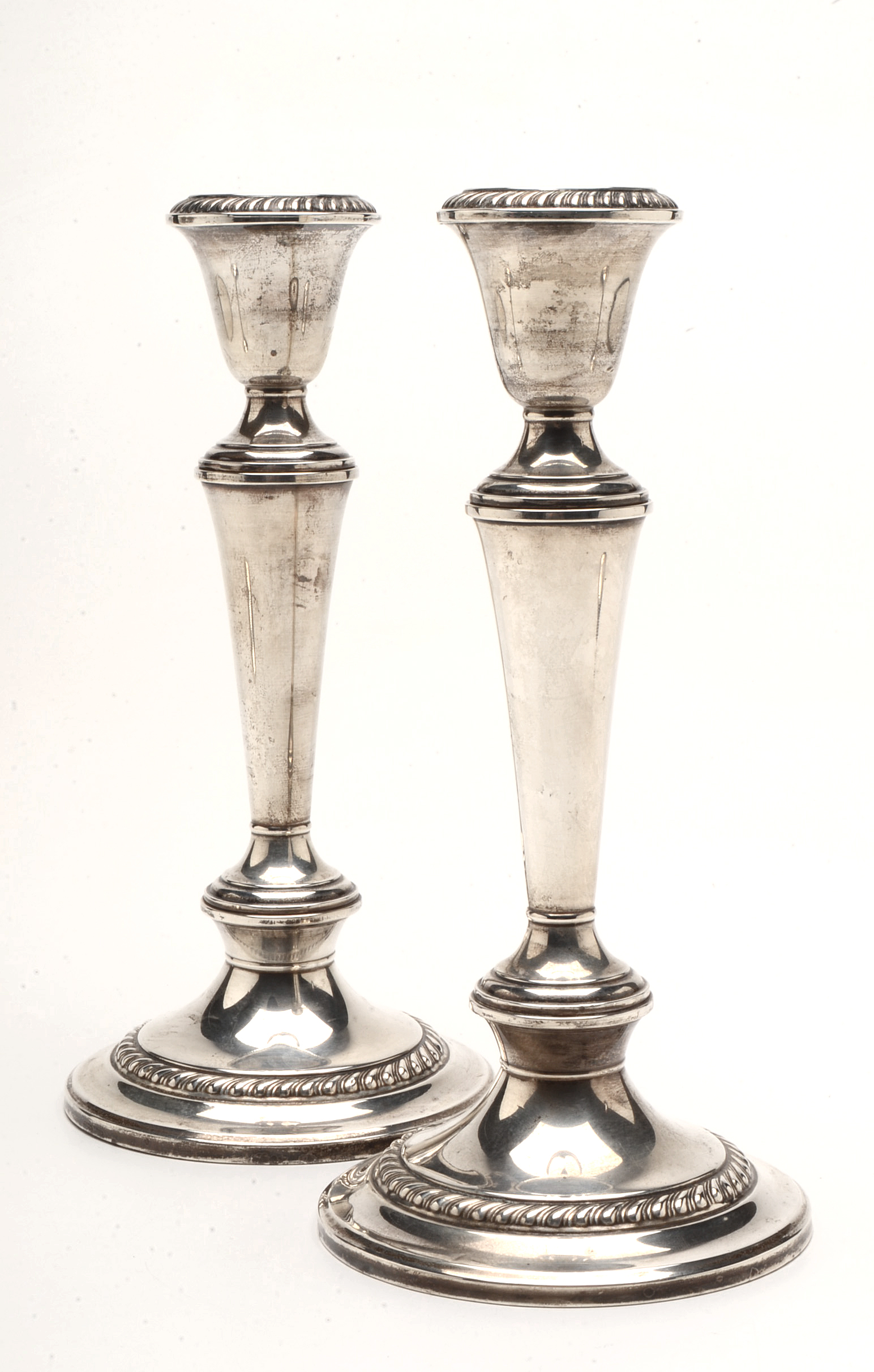 Gorham Weighted Sterling Silver Candleholders