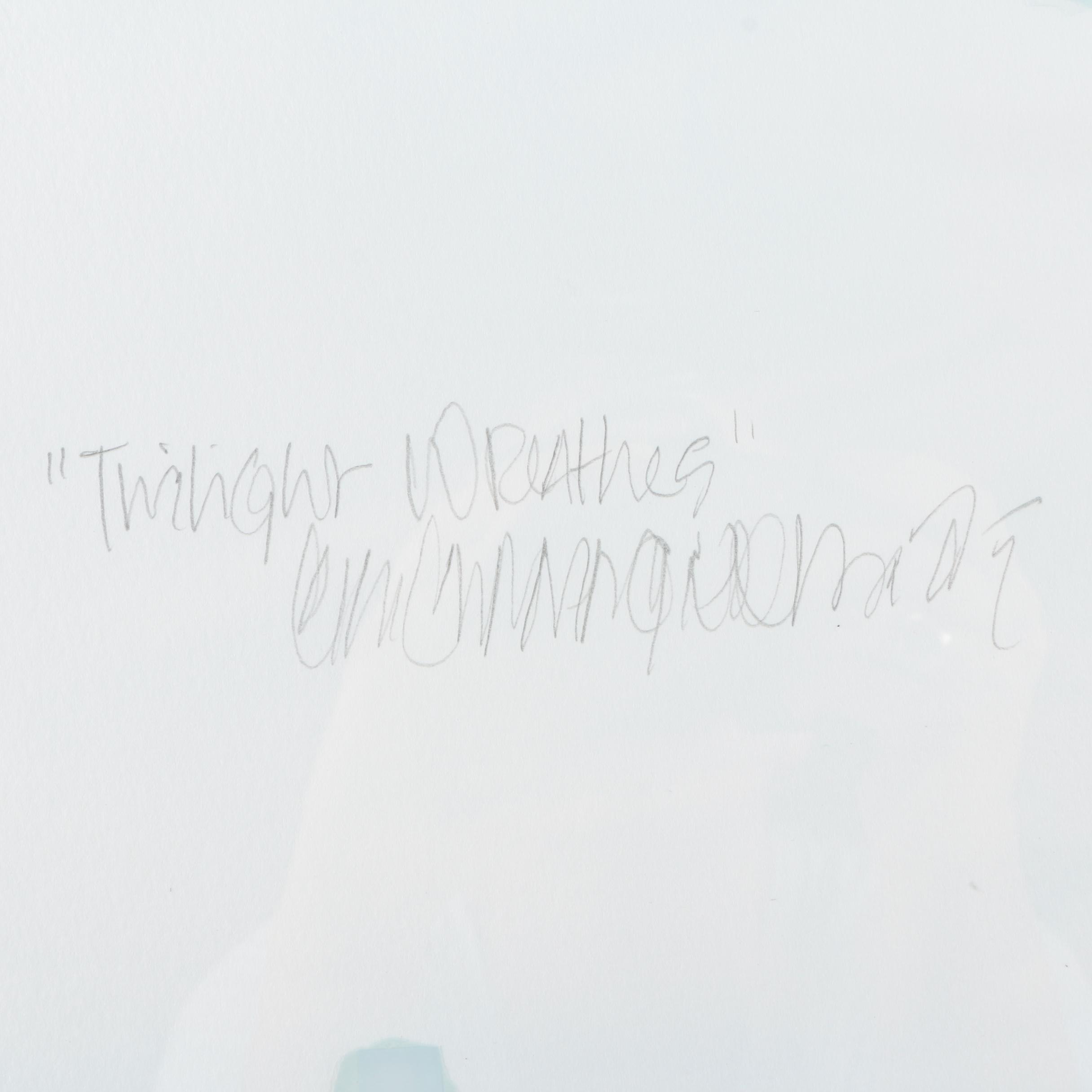 C.L. Cunningham Giclee Print on Paper "Twilight Wreathes"