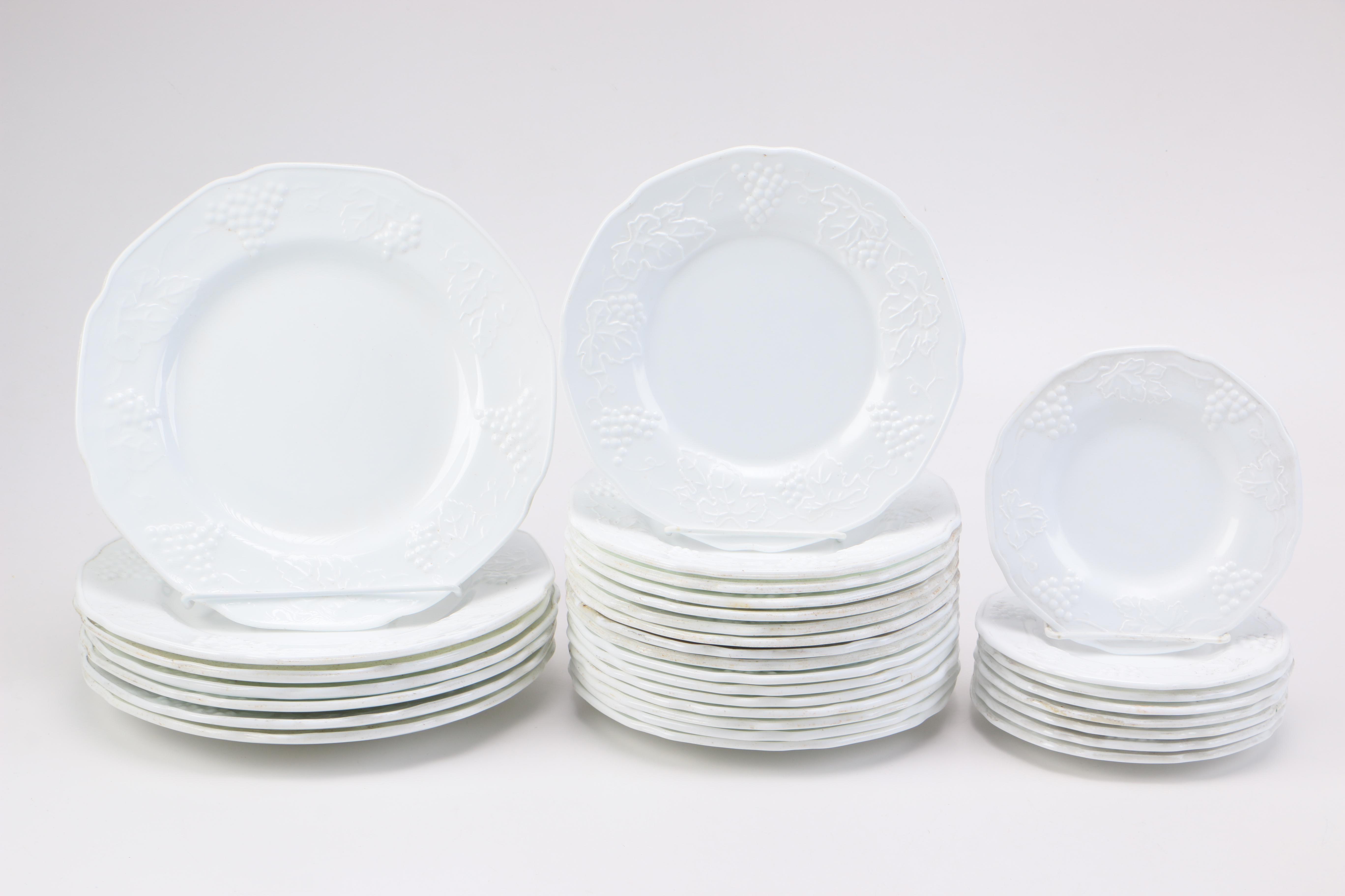 Colony Harvest Milk Glass Tableware