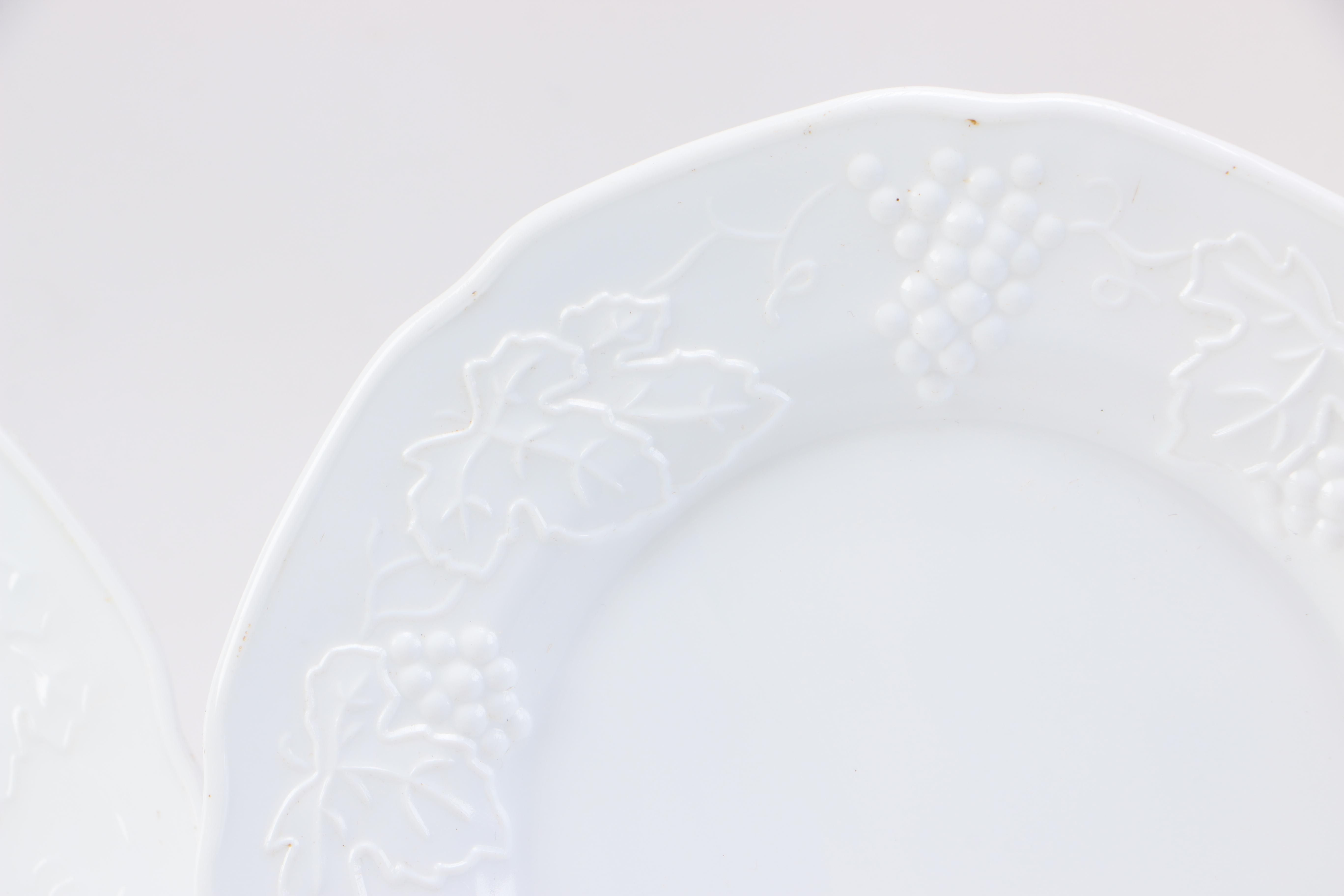 Colony Harvest Milk Glass Tableware