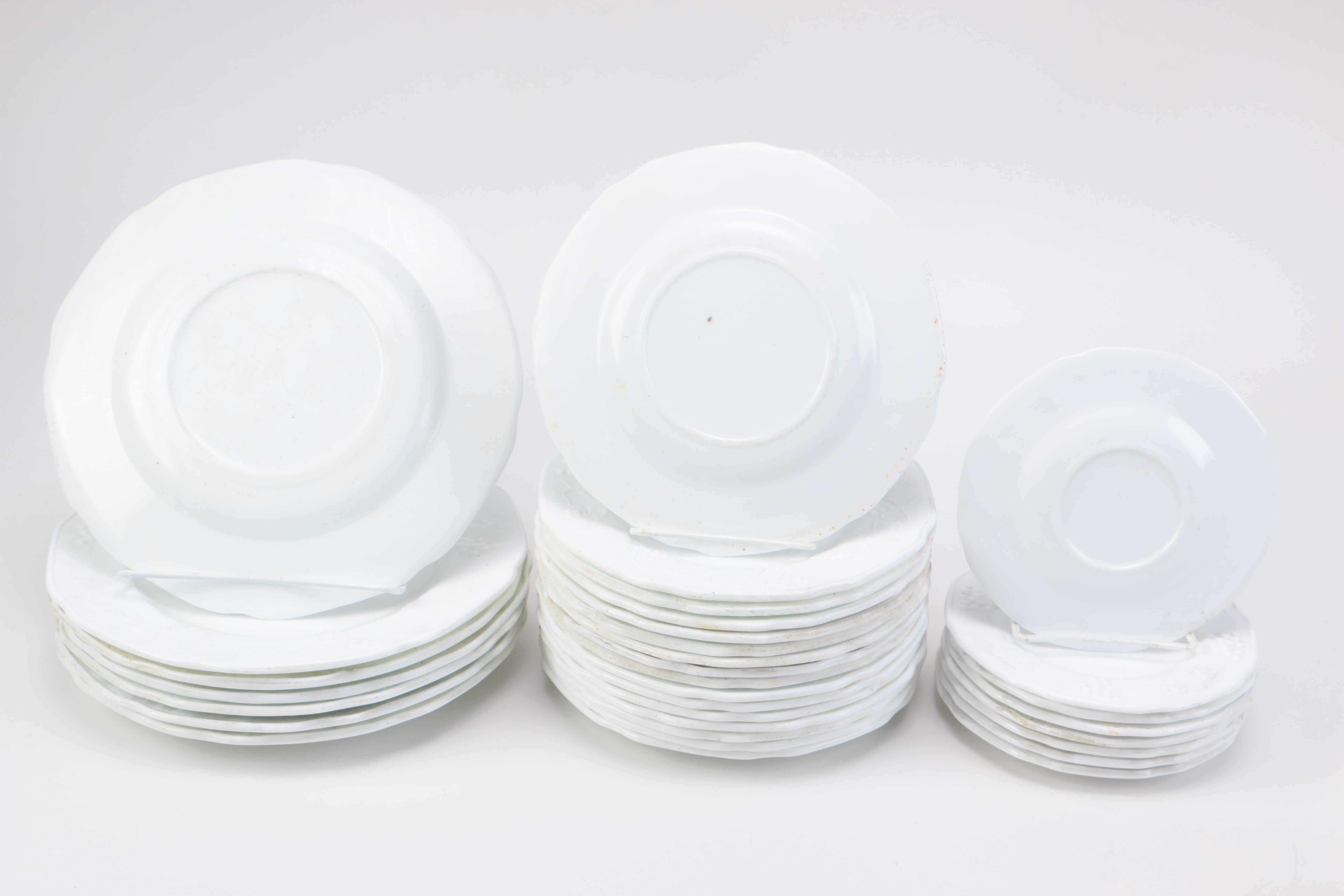 Colony Harvest Milk Glass Tableware