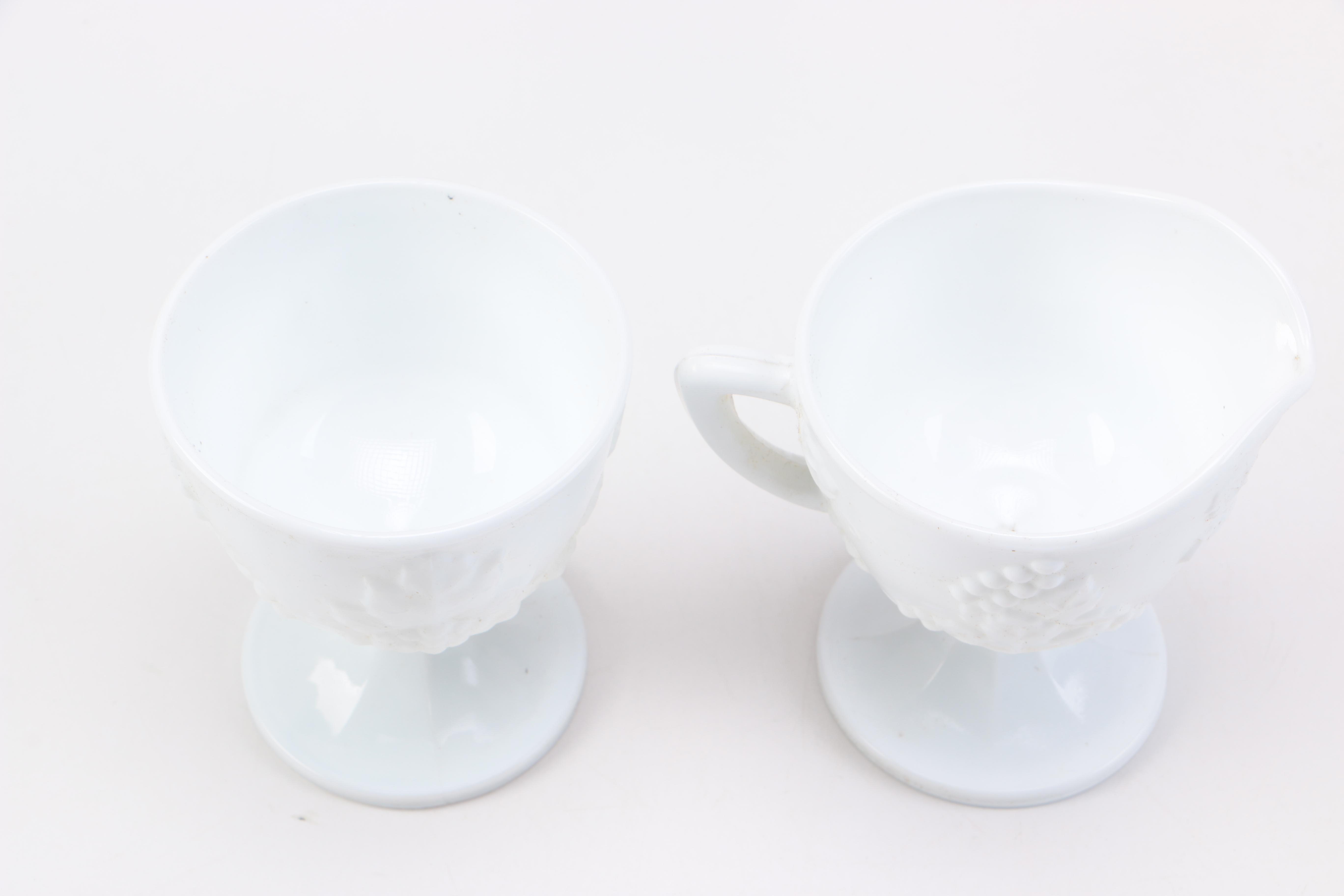 Colony Harvest Milk Glass Tableware