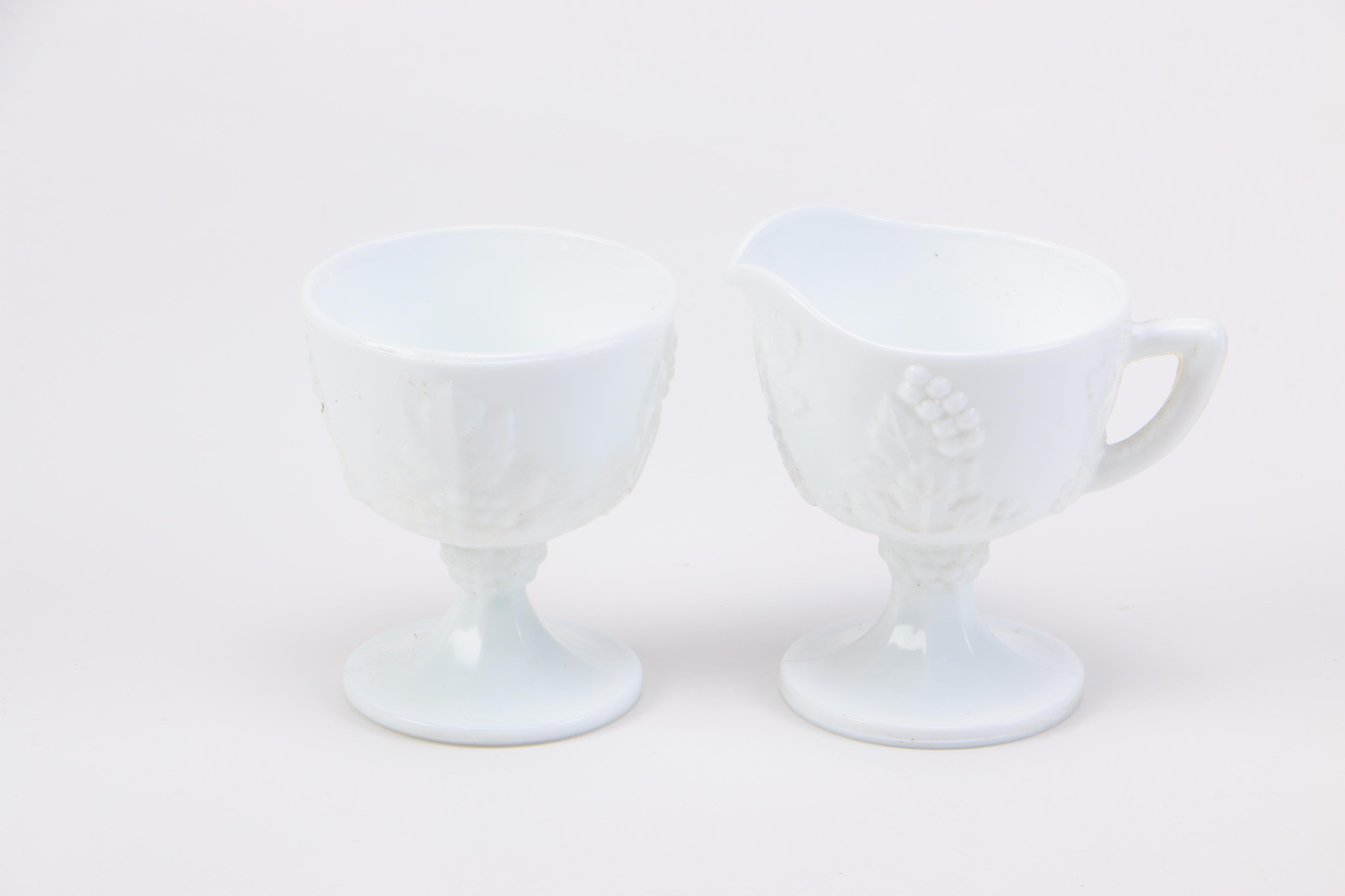 Colony Harvest Milk Glass Tableware
