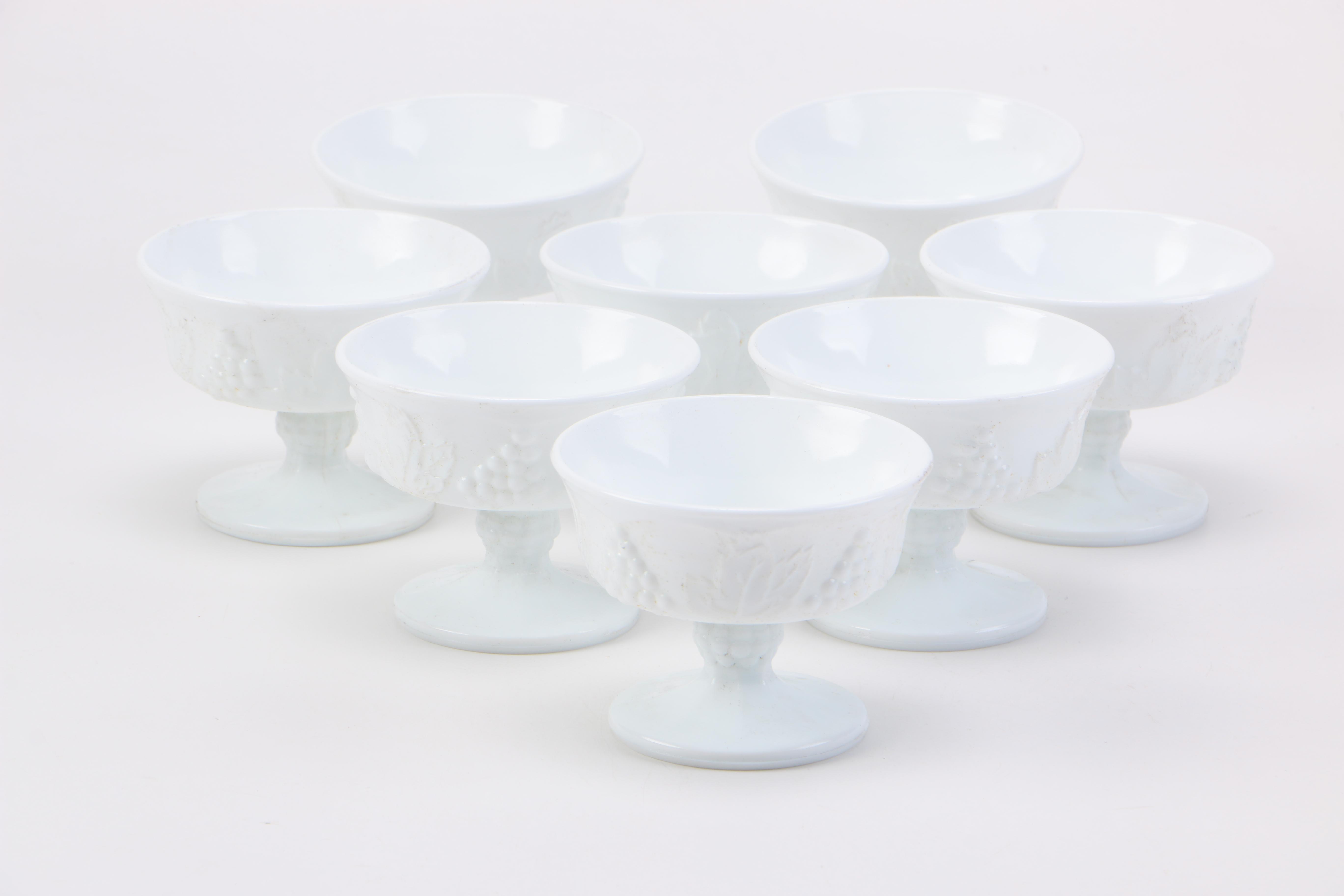 Colony Harvest Milk Glass Tableware