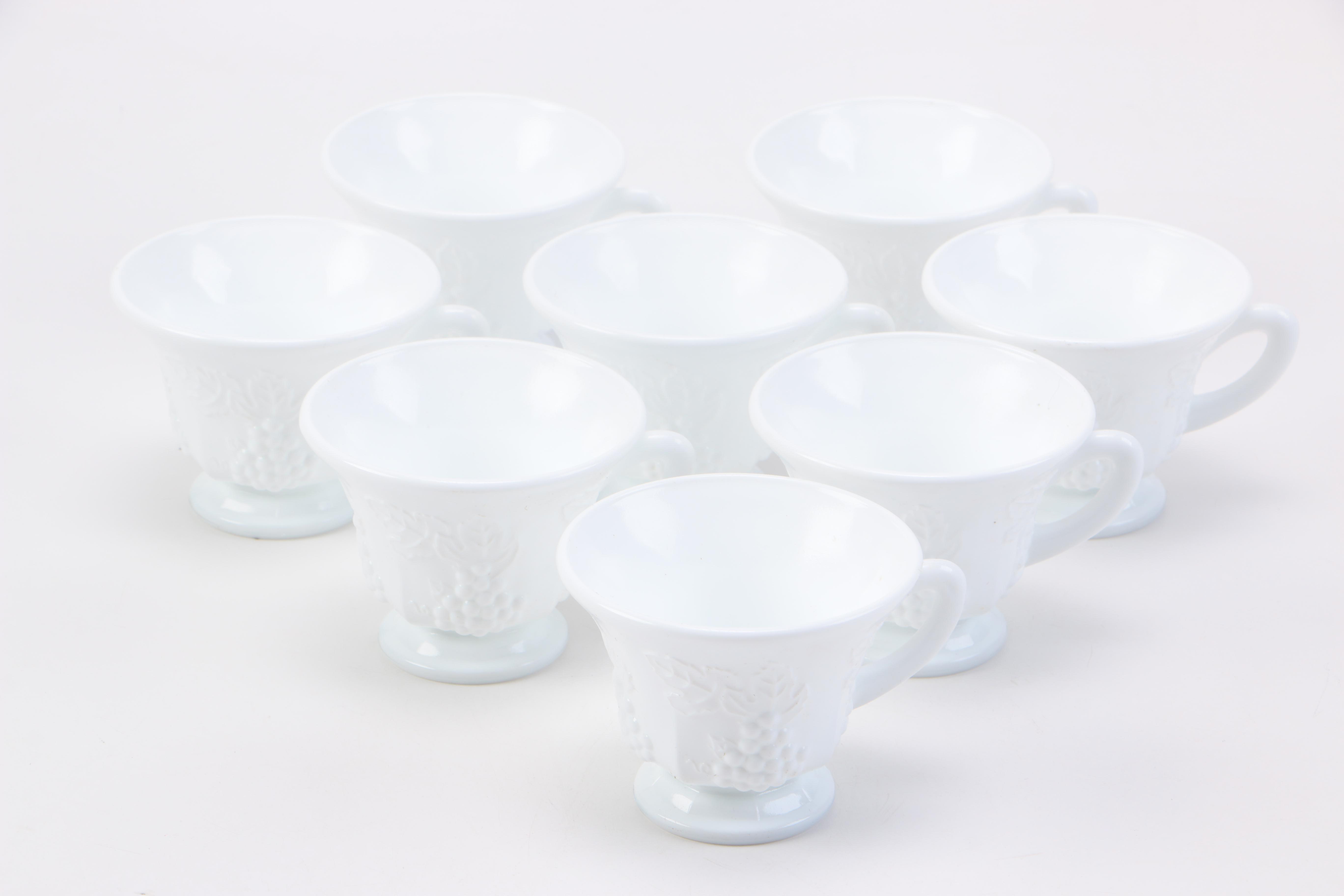 Colony Harvest Milk Glass Tableware