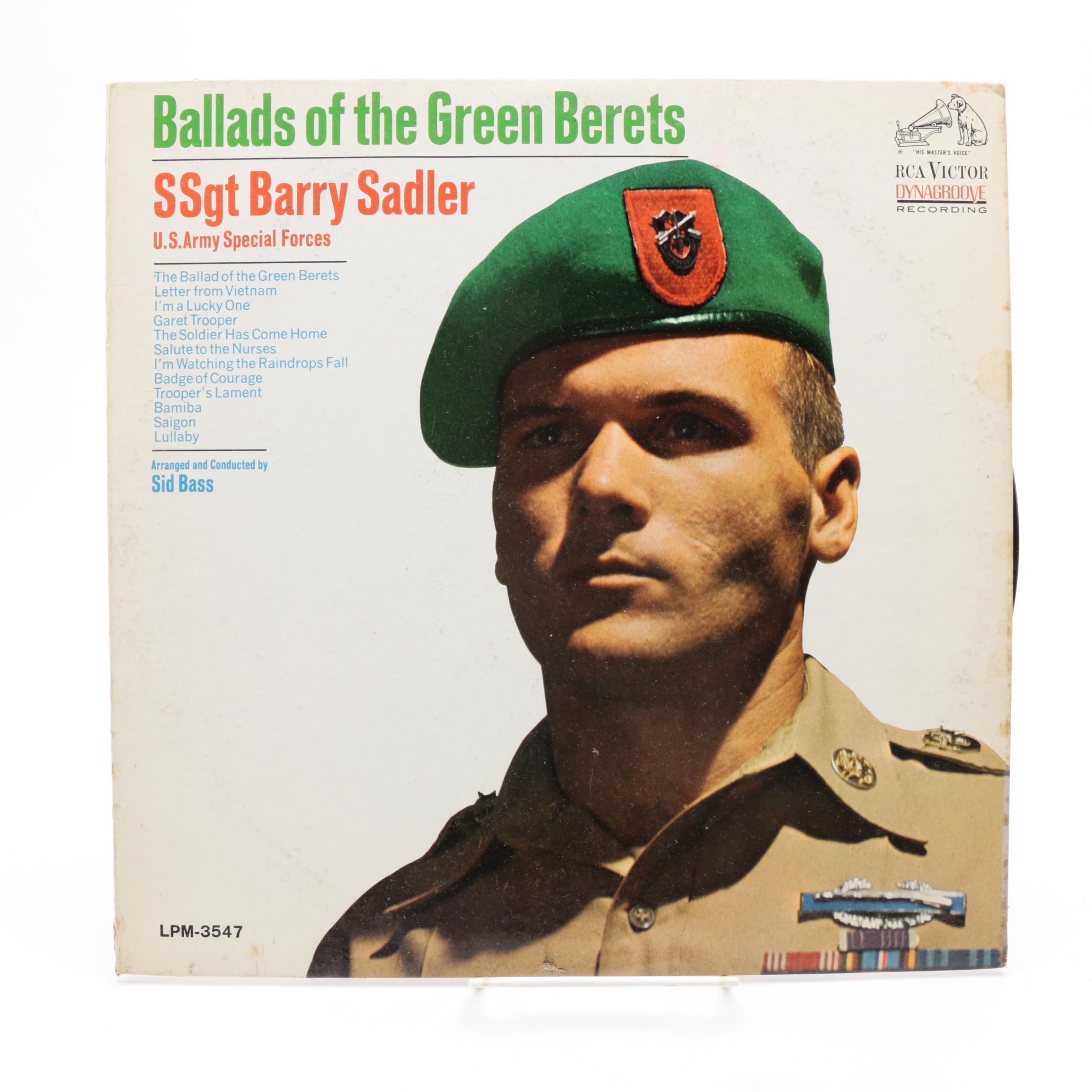 Marching Band, "Green Beret" and Other Vintage LPs